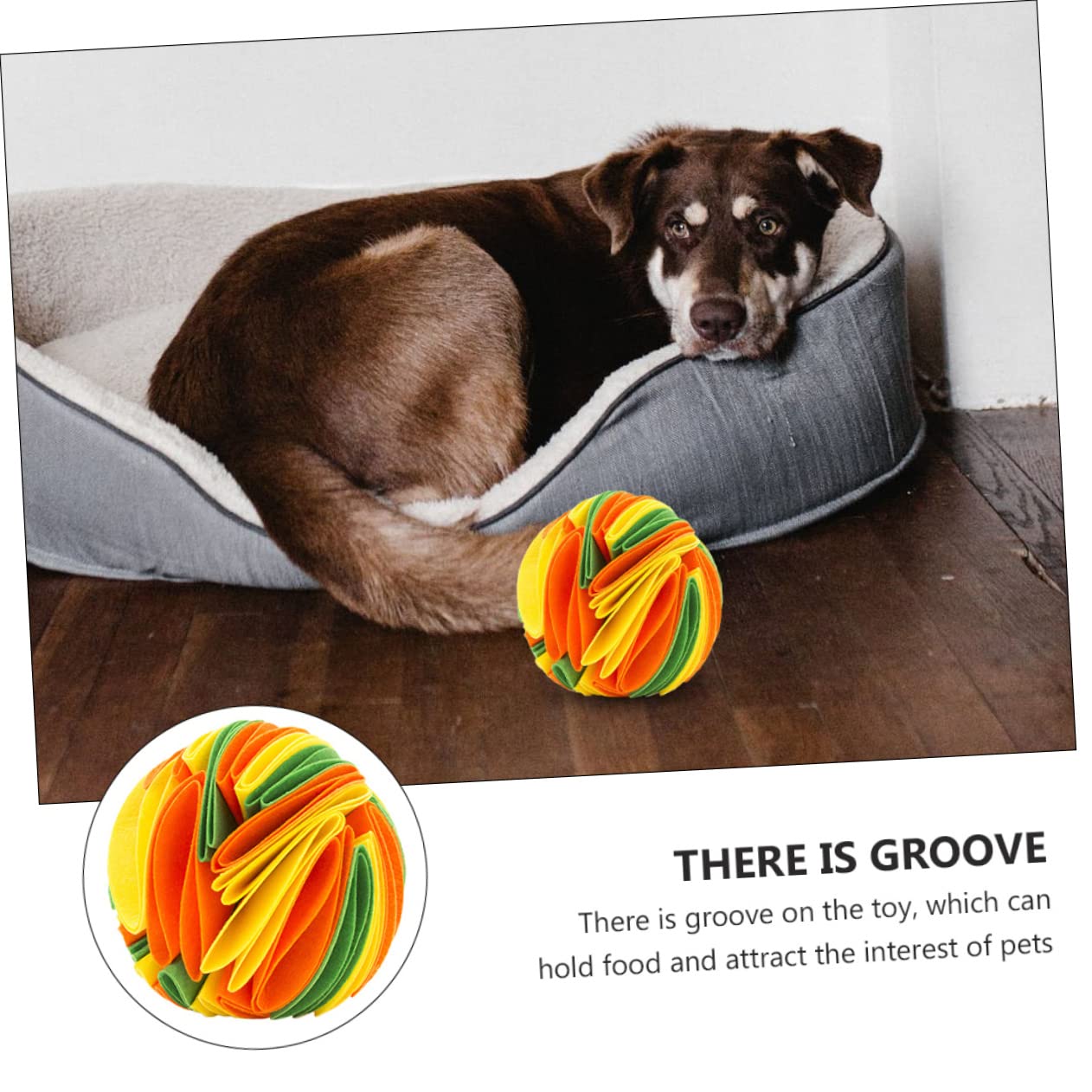 Angoily 3stücke Pet Dog Sniff Toy Bunter Kauspielzeug Für Hunde Interaktives Futterspielzeug Zahnpflege Und Stressabbau Für Kleine Mittlere Und Große Hunde