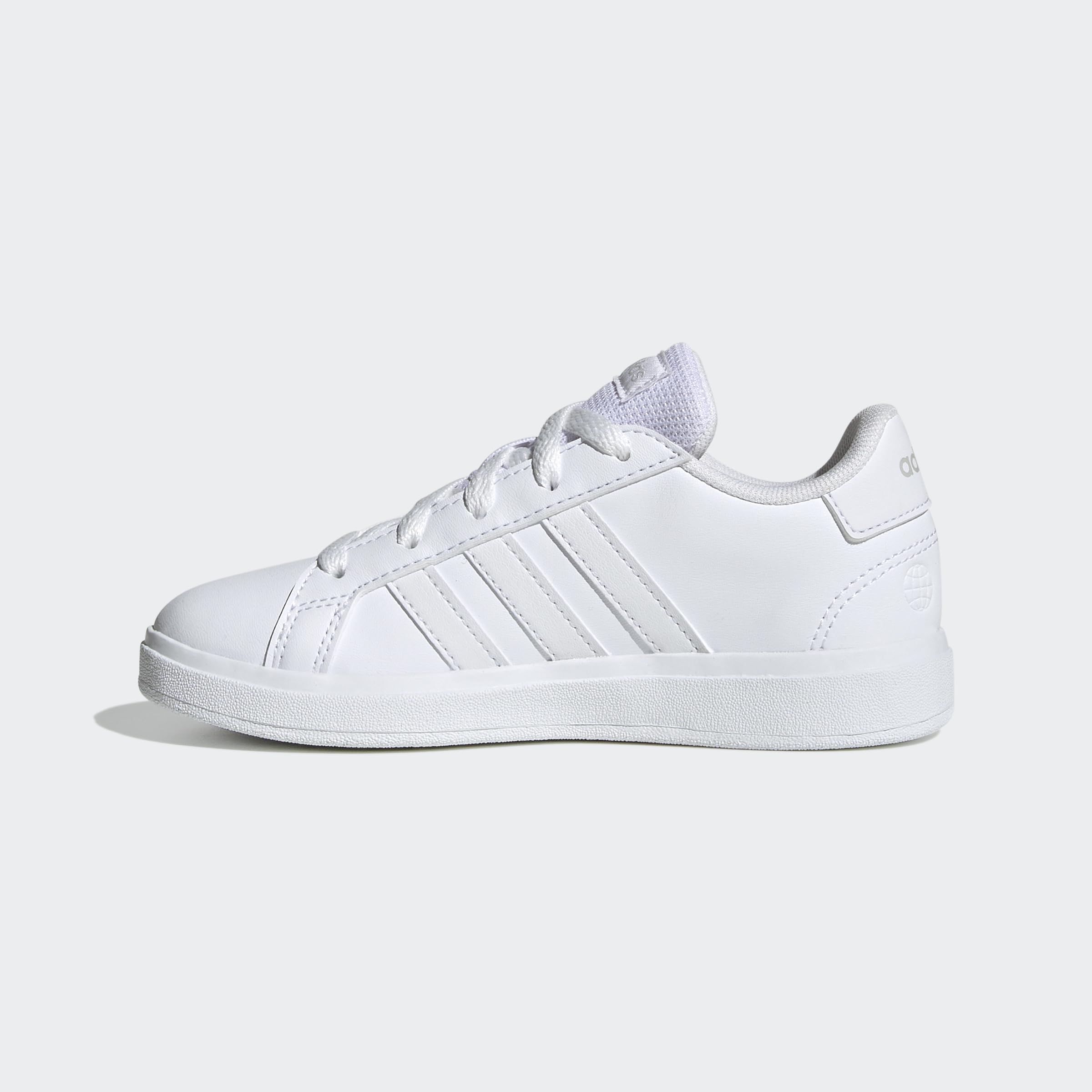 adidas スニーカー キッズ グランドコート ライフスタイル レース テニス 男の子 女の子 17~22.5cm ユニセックス子供 - 2
