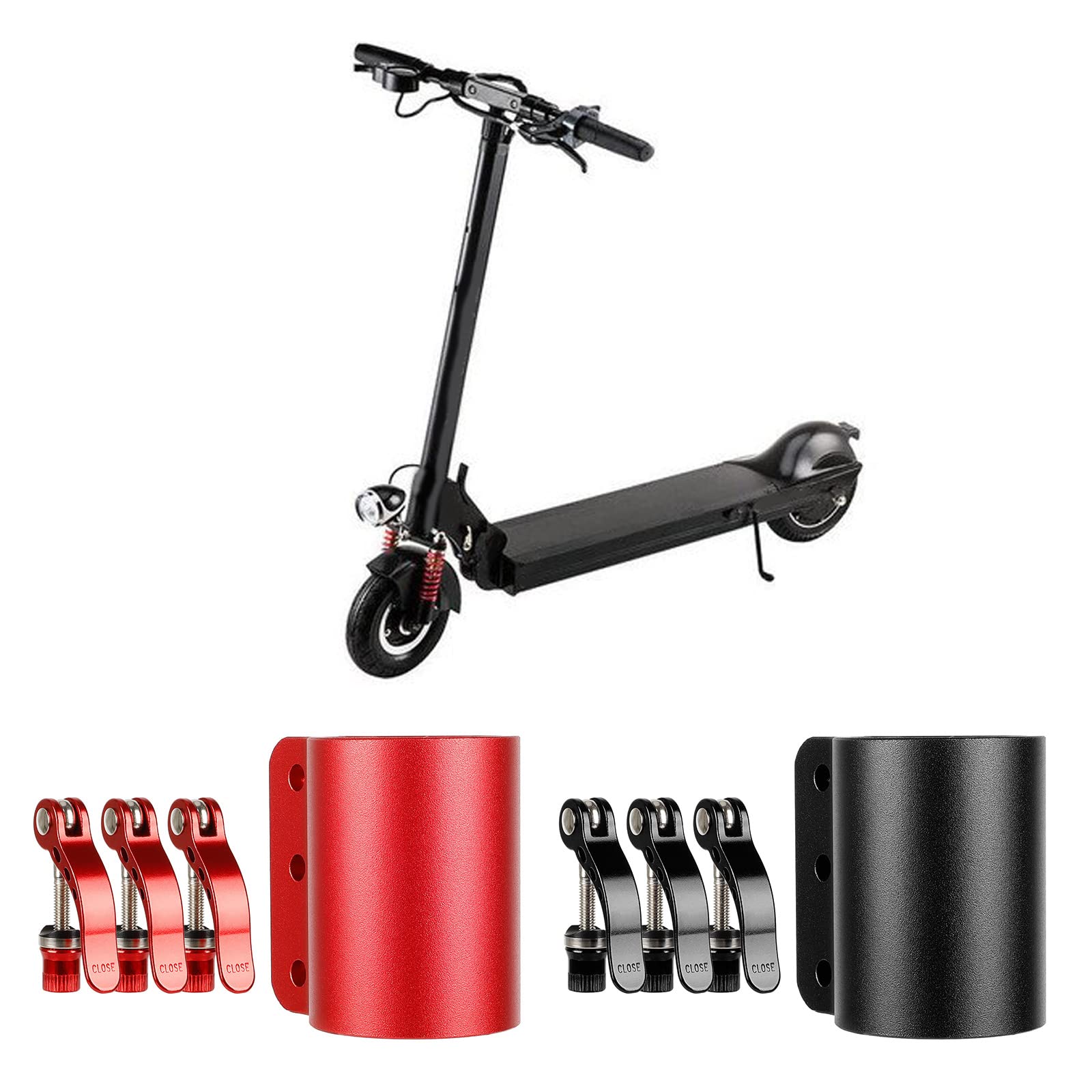 Monopattino elettrico per Mantis 10 Morsetti Gancio Rinforzato Bloccaggio Bloccaggio Scooter Lega di Alluminio Clip Lock