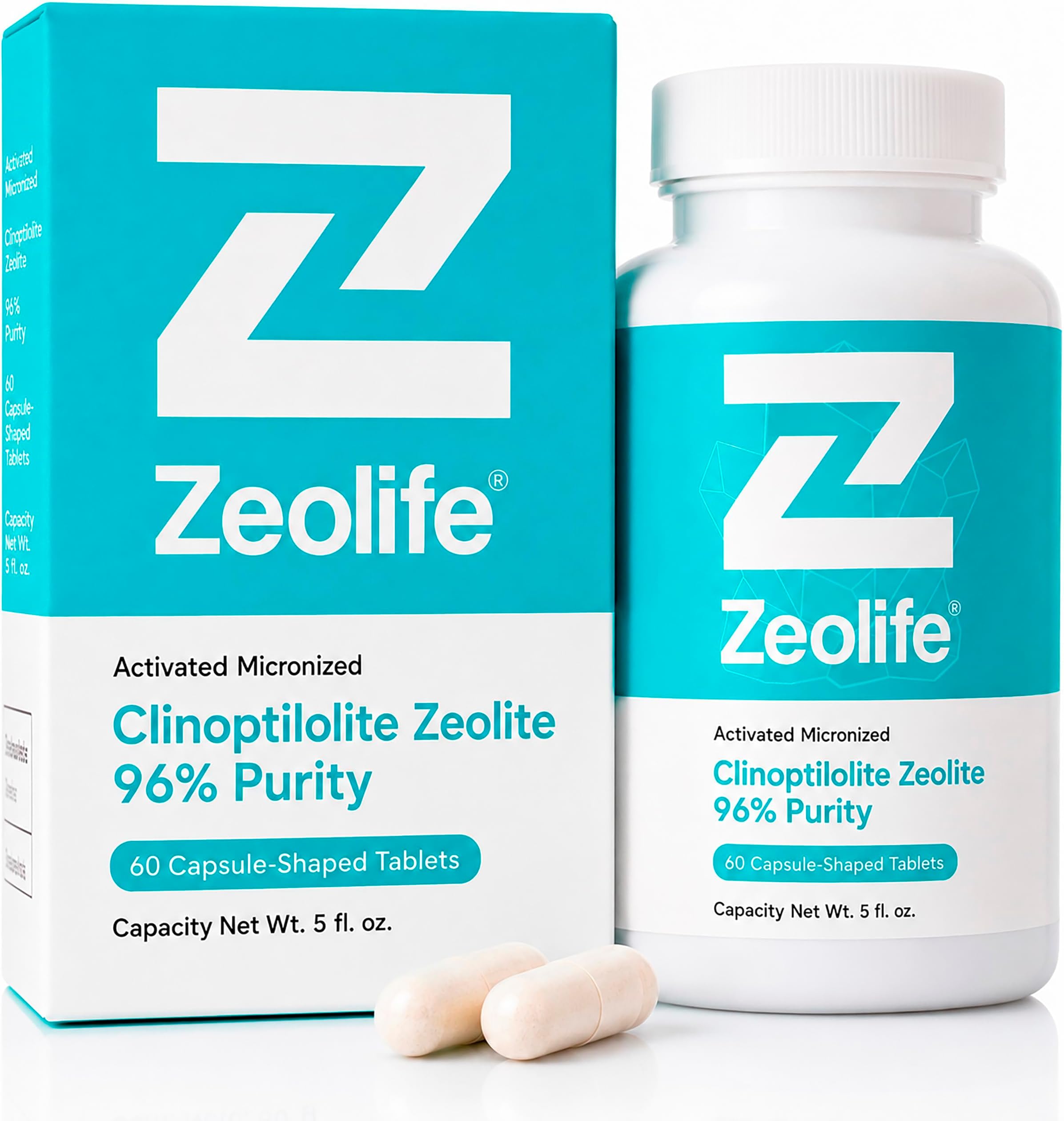 Zeolife Zeolite Activated Micronized Clinoptilolite - 60 Capsules