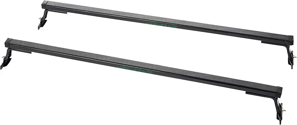 Rack Surf Universal Long Life Em Aço Para Carros Com Calha. Barra 1300Mm - Altura 120Mm