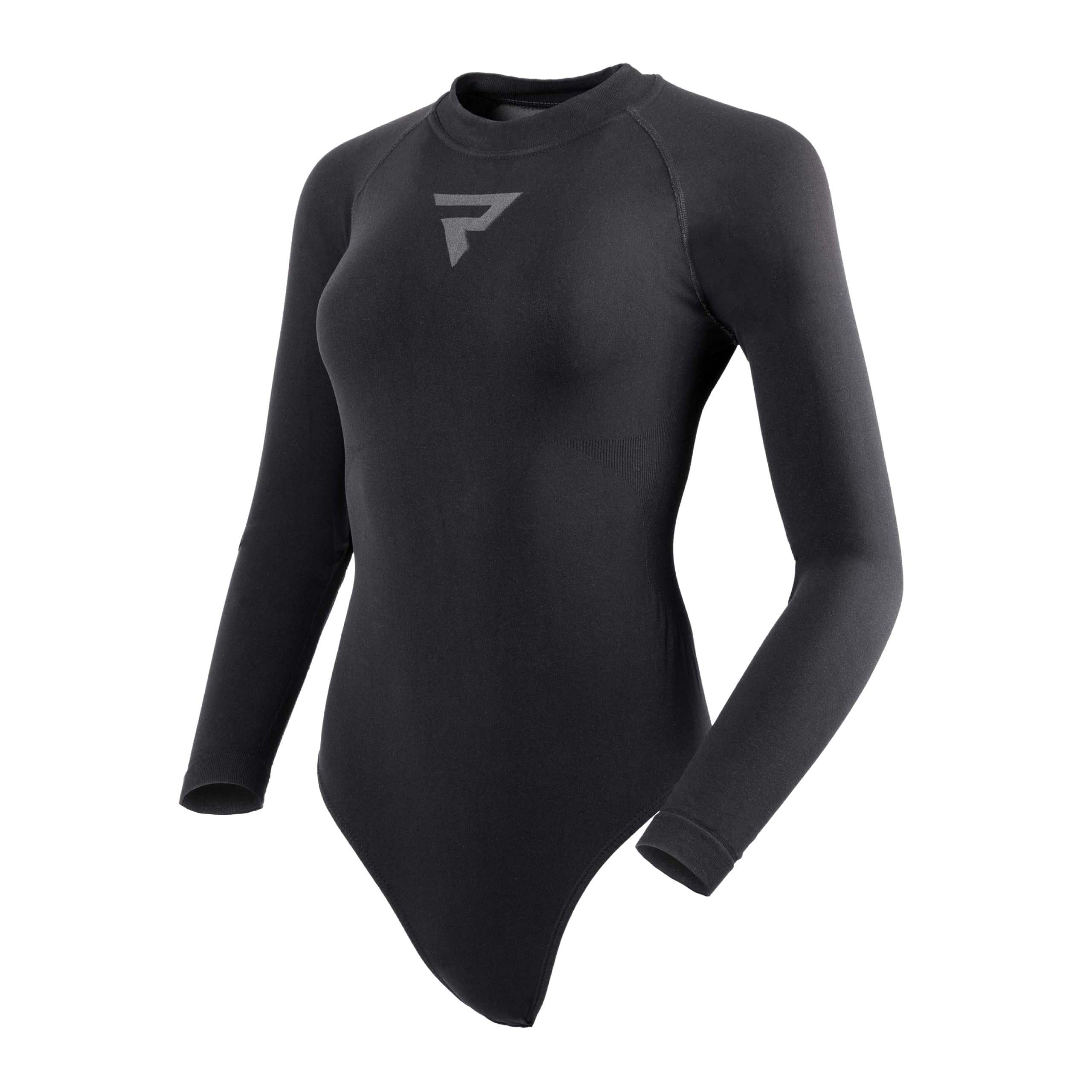 REBELHORN Freeze II Lady Body Térmico Mujer | Manga Larga | Ropa Interior Termoactivo Enfriamiento | Absorción de Humedad | Transpirable | Zonas de Compresión | Ropa de Moto Térmica