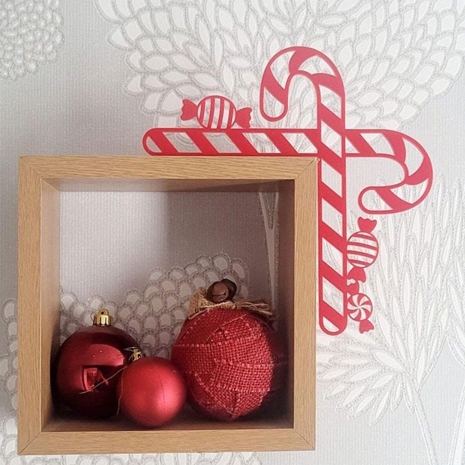 Cornice Per Porta Natalizia, Decorazione Natalizia Con Babbo Natale E