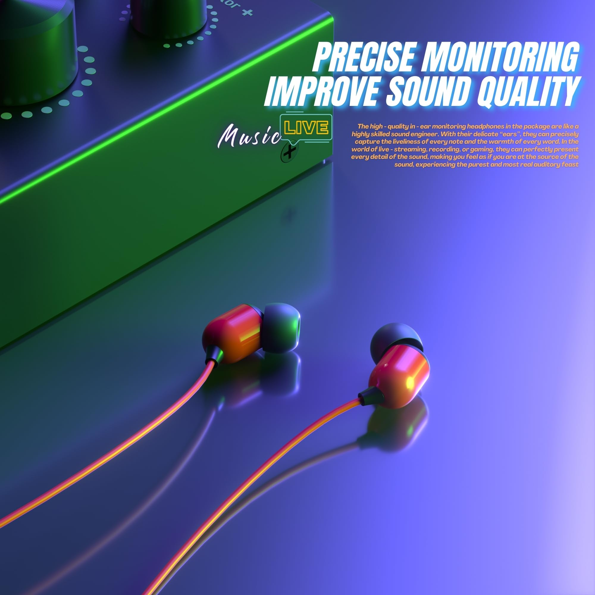 Ensemble d'équipement de podcast, interface audio tout-en-un avec mixeur DJ et microphone de podcast de studio, kit de micro à condensateur pour PC, tablette, smartphone, karaoké, jeu, équipement de