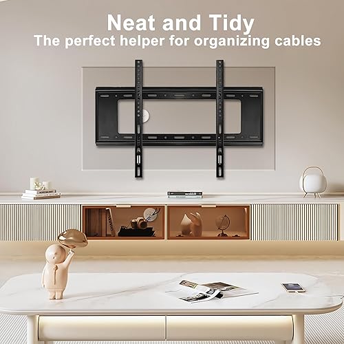 Miniatura 6 de Ocultador de cable para TV de montaje en pared, kit de organización de cables de pared para gran capacidad, cable de pared oculto detrás de la