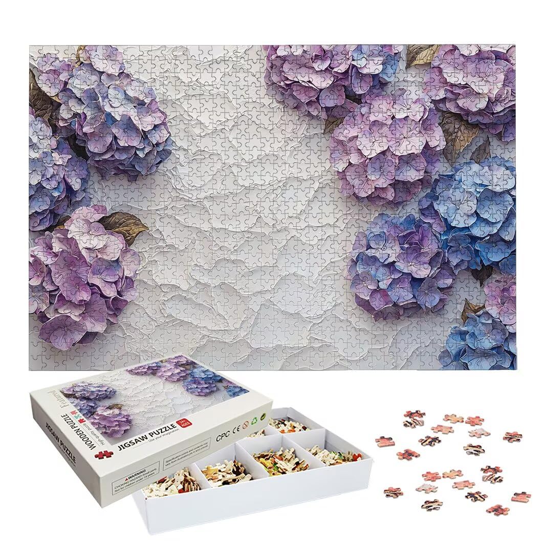 Puzzle dla dorosłych 2000 sztuk, puzzle kwiatowe do dekoracji domu -2938