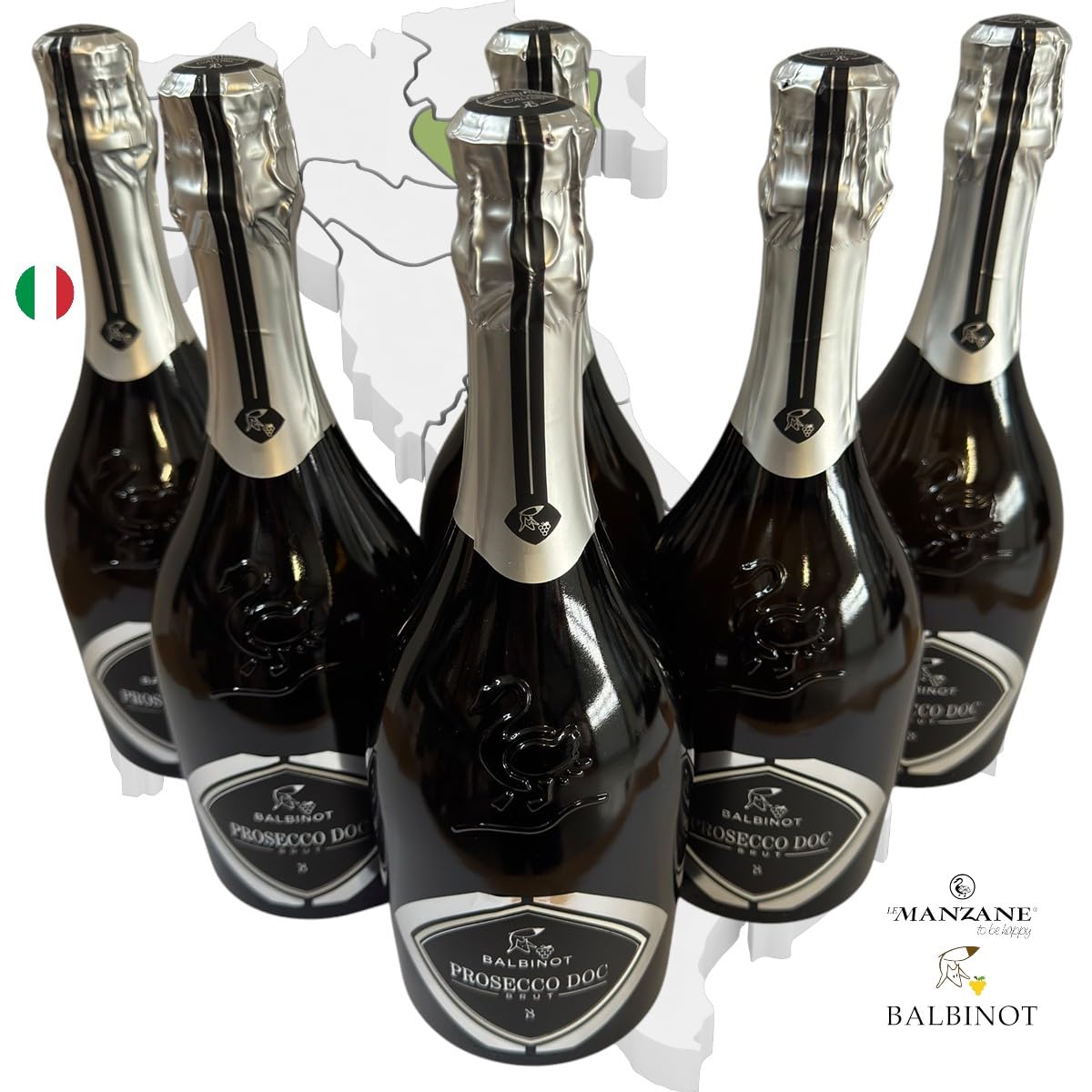 Exclusive Prosecco Spumante Brut DOC 2024 - Balbinot - 6×0,75L