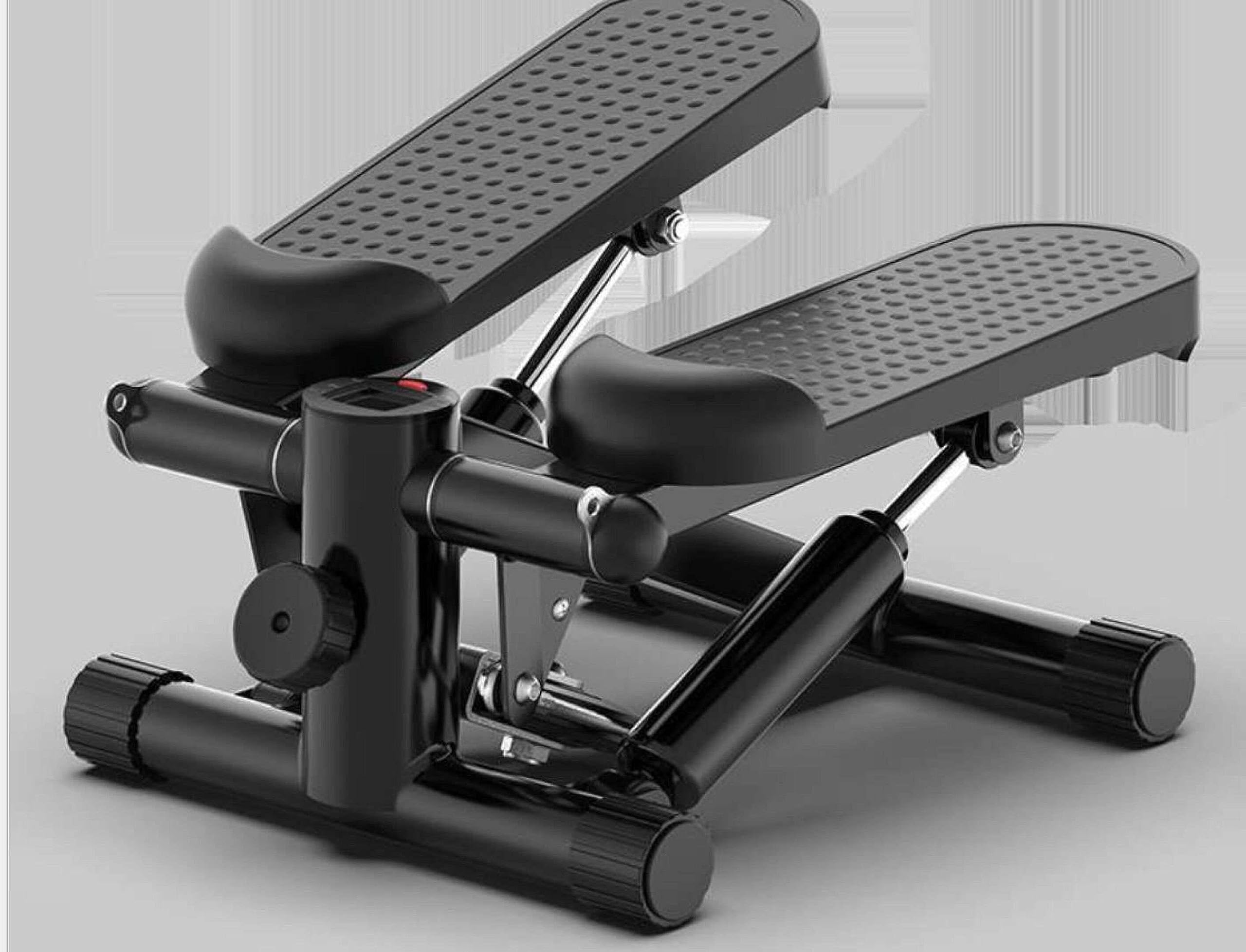 Stepper de Fitness para Entrenamiento en Casa | Stepper de Bajo Impacto con Bandas de Resistencia o Manillar | Ejercicio de Cuerpo Completo en Casa o Gym | Entrenamiento Cardio y Tonificación Muscular
