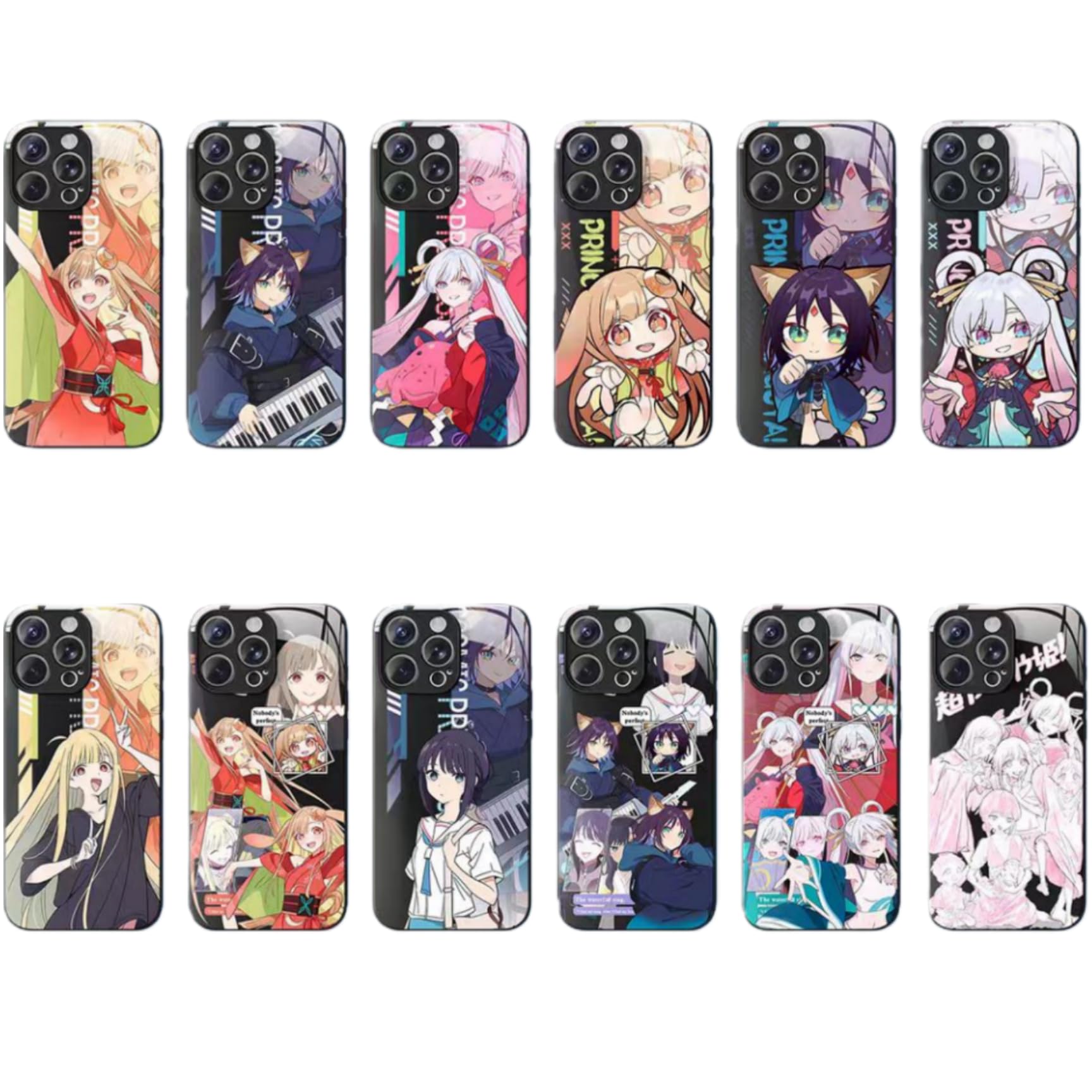 Amazon.co.jp: SHIGEY(ヒギー) 超かぐや姫！ スマホケース かぐや 月見