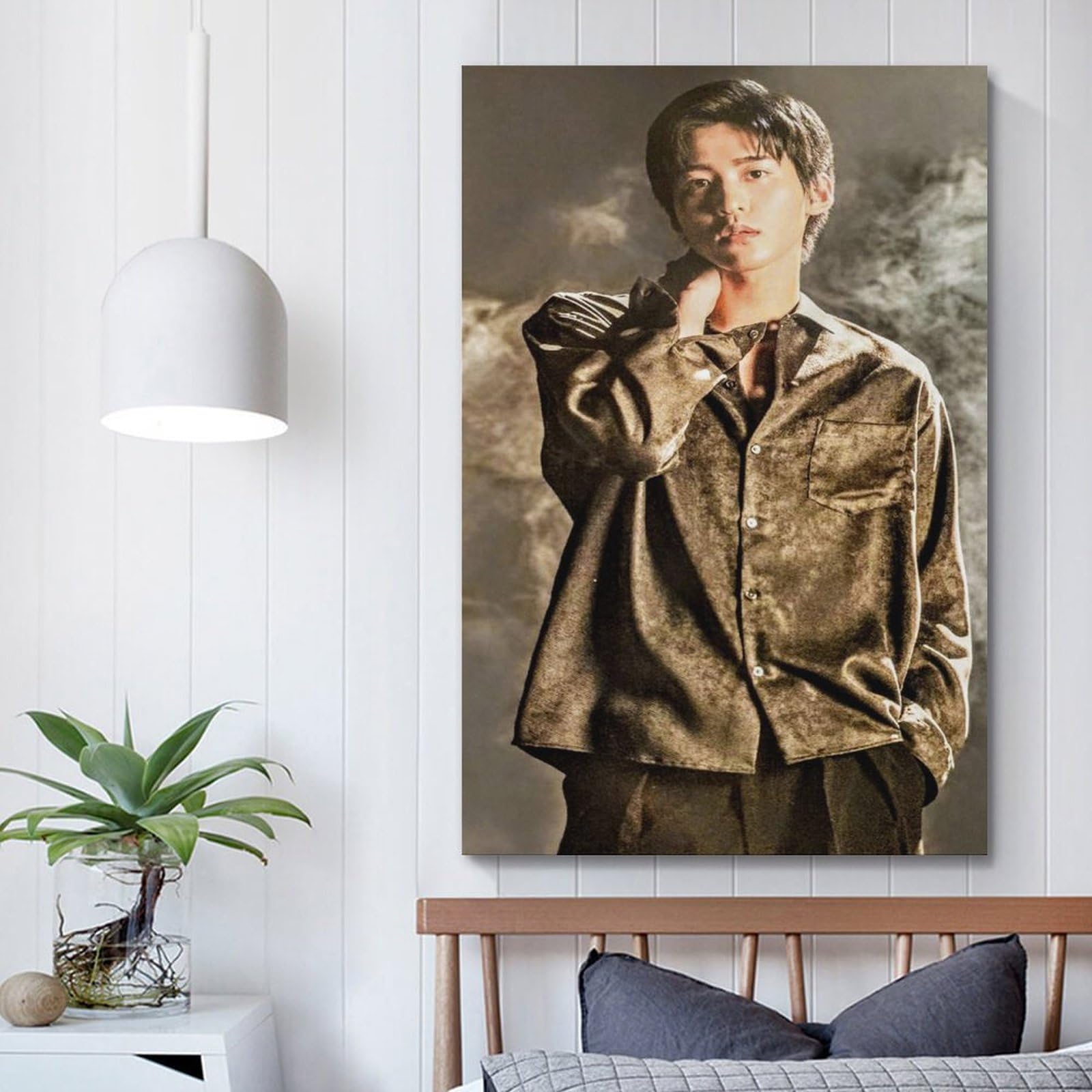 Amazon.co.jp: 深澤辰哉イケメンだねポスター キャンバス 芸術