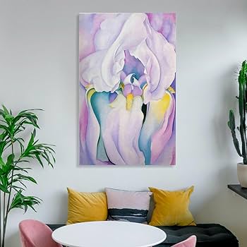 IA O'KEEFFE ポスター Amazon.co.jp: Georgia O'keeffeジョージア・オキーフ Light of