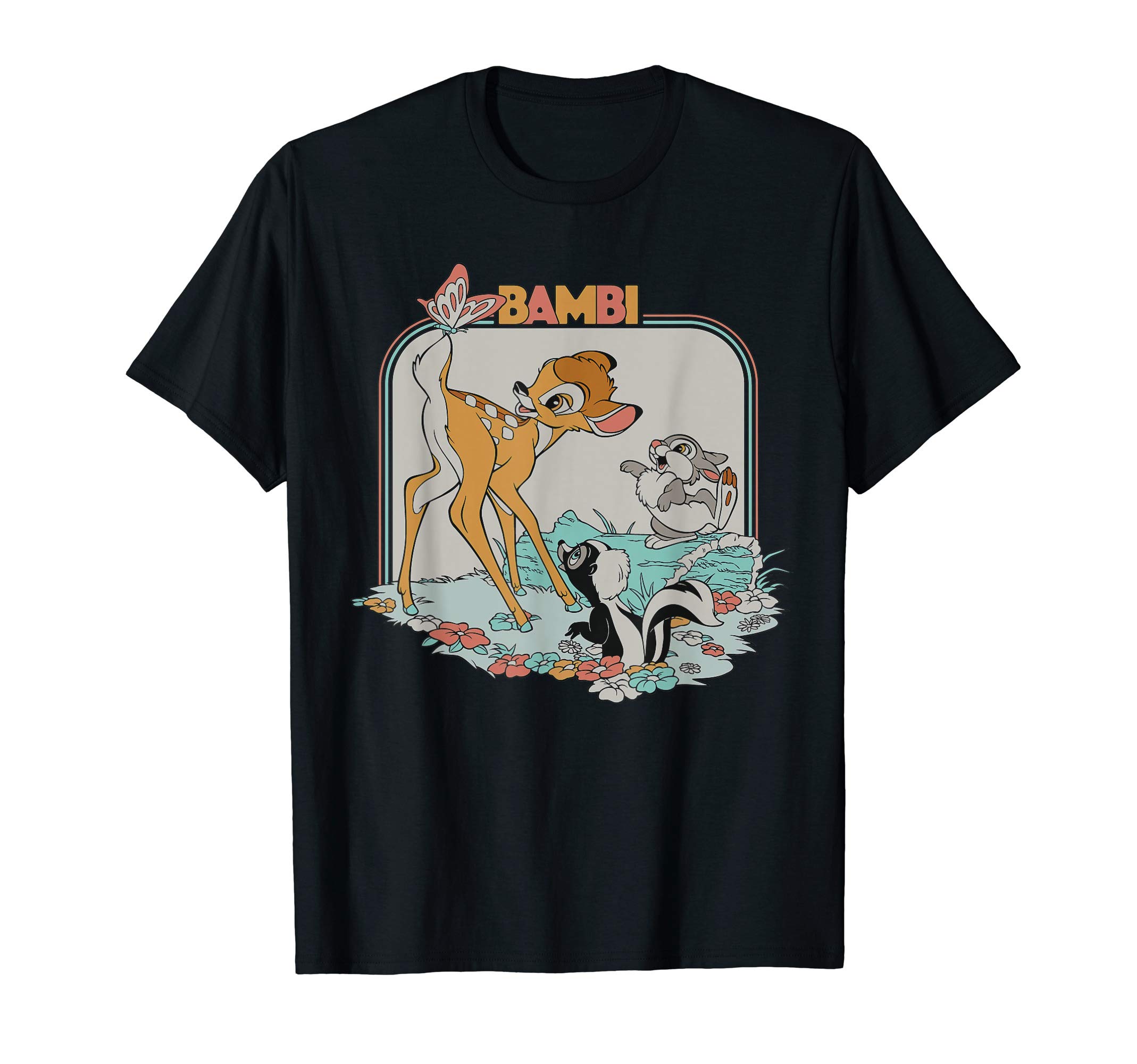 DisneyBambi Movie Retro T-ShirtOEKO-TEX STANDARD 100