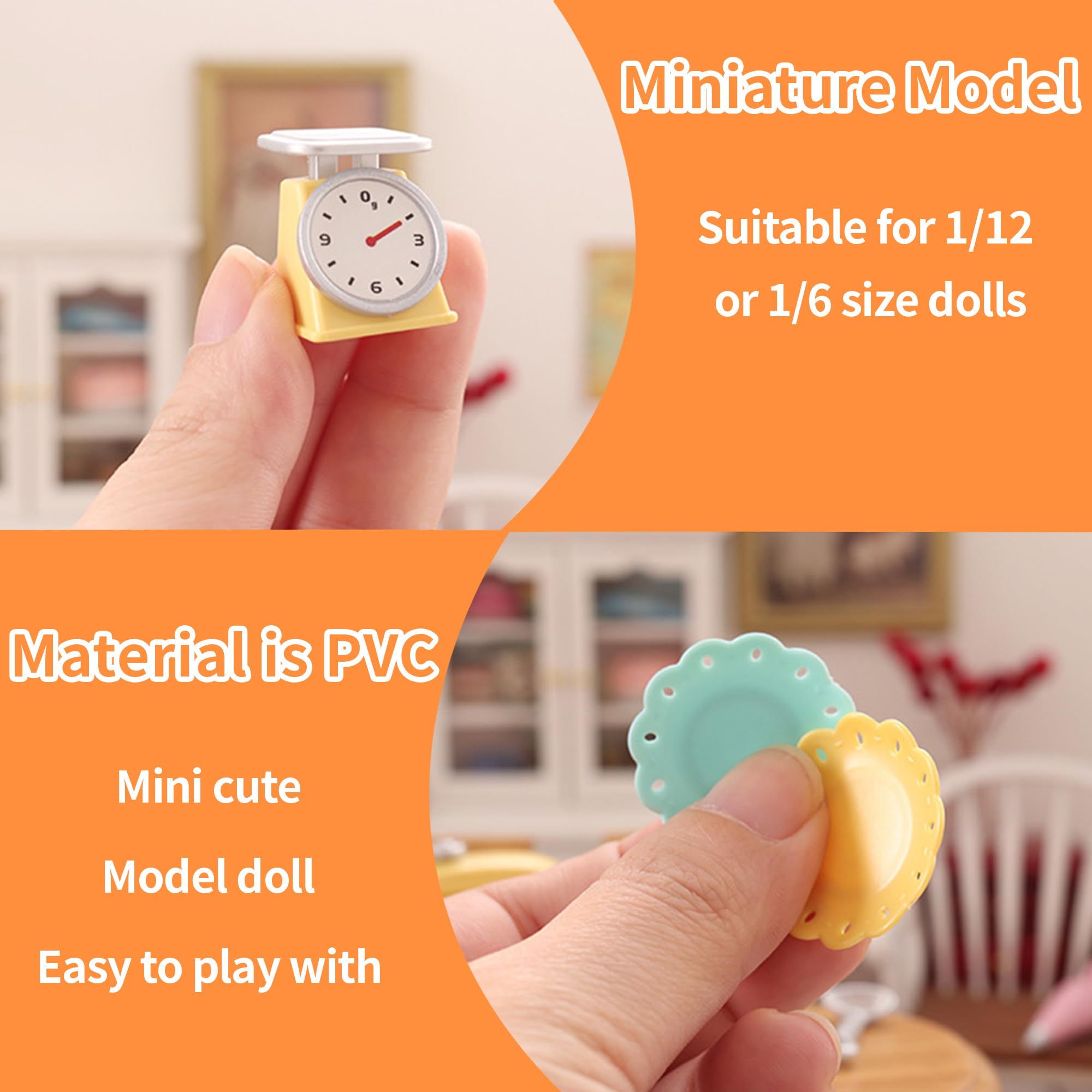 Wichtel Zubehör Weihnachten - Miniatur Backset Für Puppenhaus Mit Tisch & Stühlen