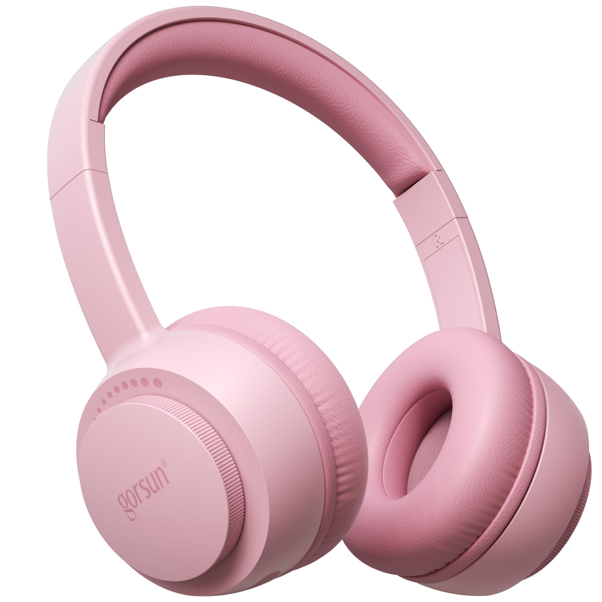 gorsun Kids Bluetooth Headphones, Toddler Headphones 85 dBA Safe Volume, 45 Hours Playtime, with Mic, Bluetooth 5.3, Kids Wireless Headset for iPad/