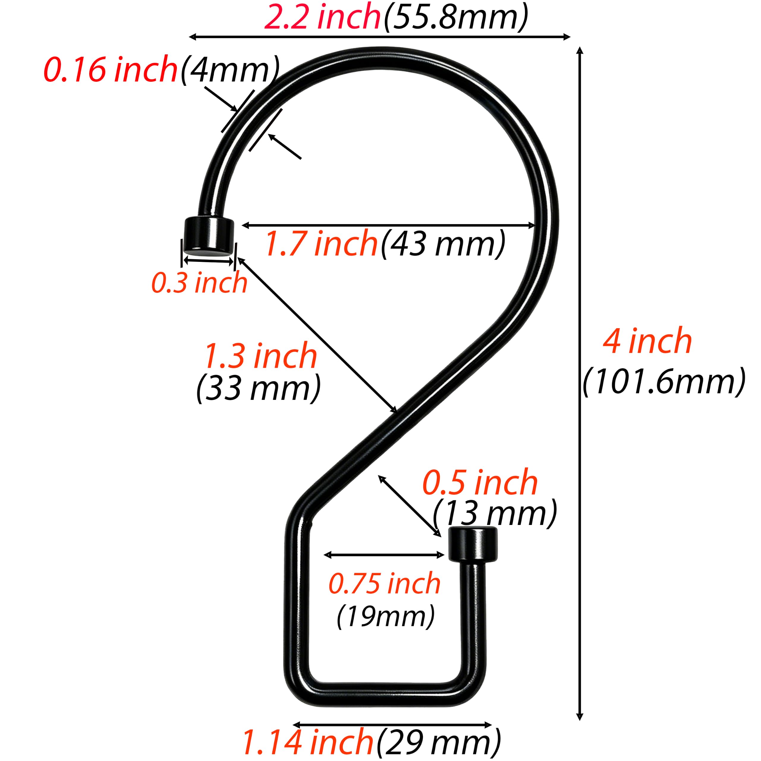 Heavy Duty S Hooks - Organize Your Kitchen & Garden -2
