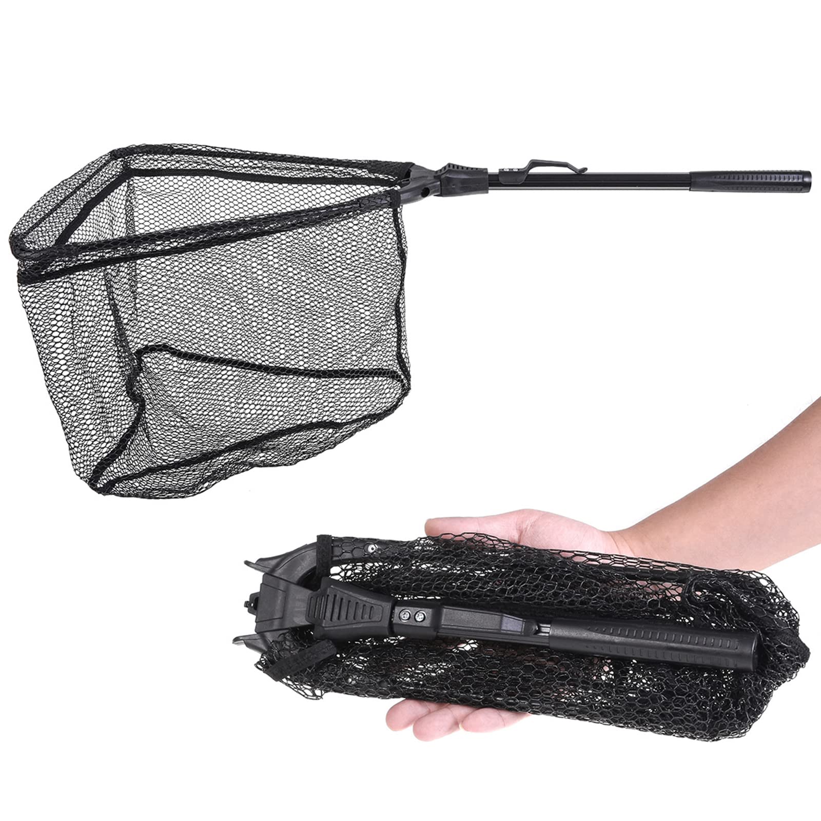 Filet de PêChe Flottant, éPu tte de PêChe Pliante pour Kayak, Mouche