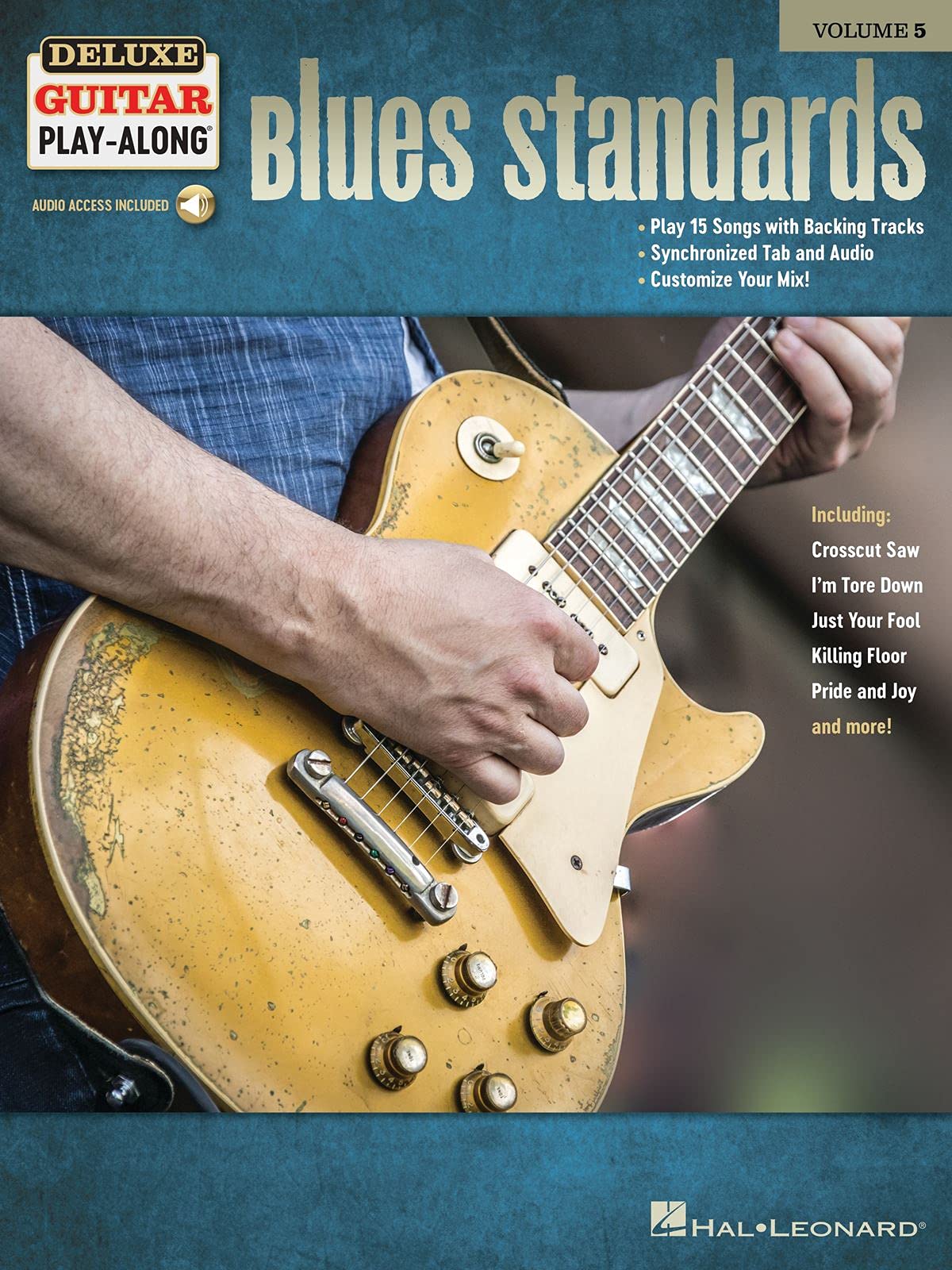 Blues Standards: Deluxe Guitar Play-Along Volume 5 (English) Paperback Book