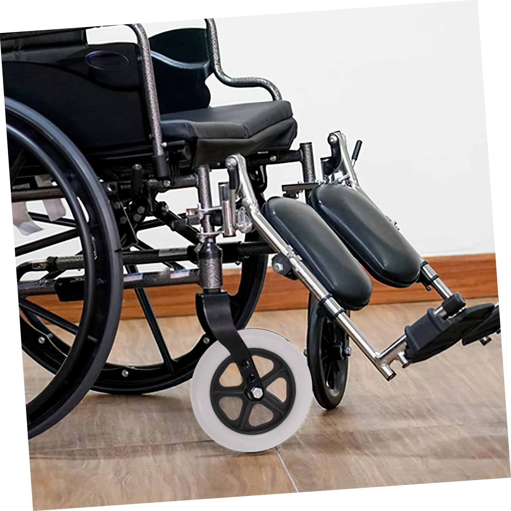 Rueda de Repuesto para Silla de Transporte, 2 Piezas Pvc