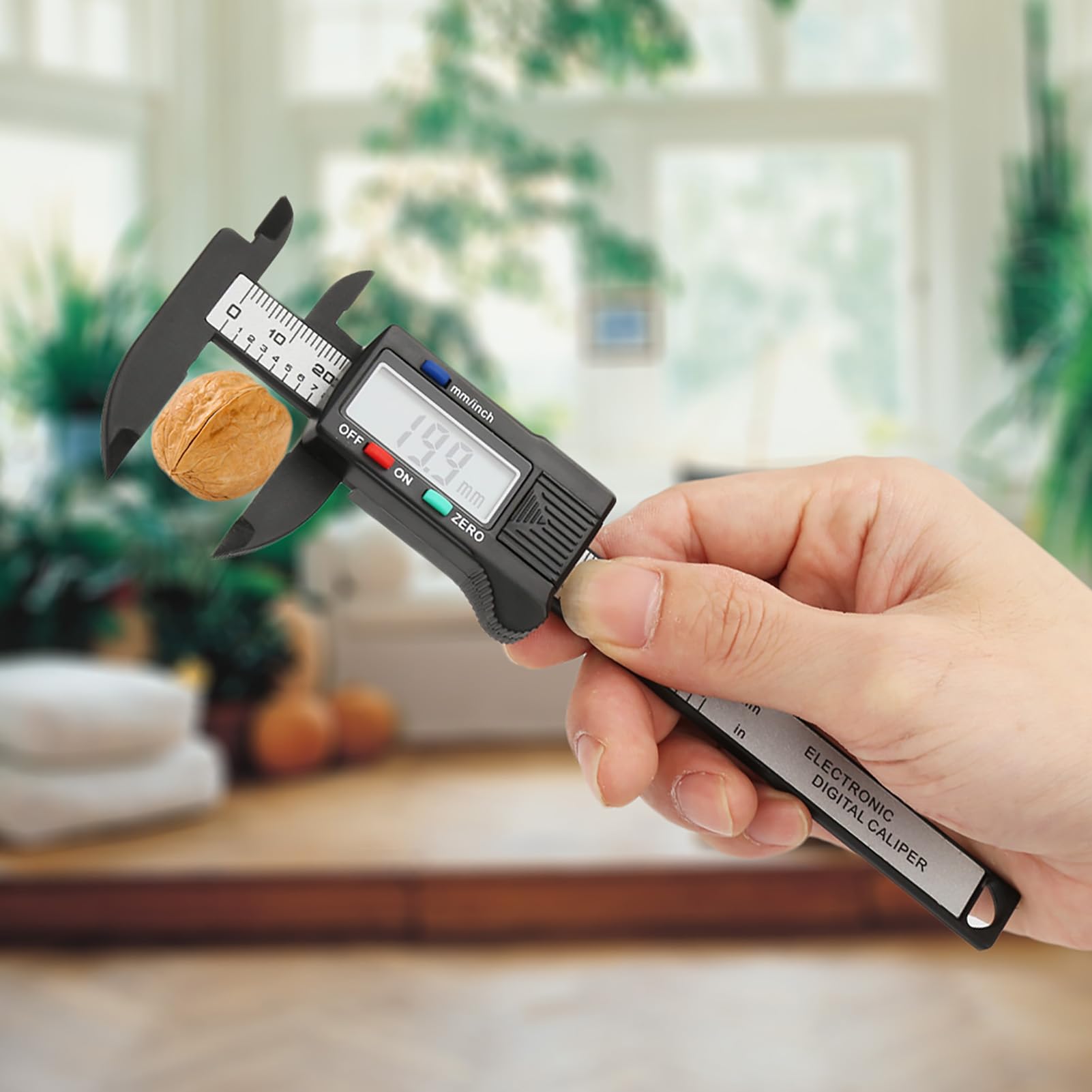 Imperial Metric Digital Caliper 0-100 mm duży wyświetlacz LCD 0,1 mm precyzyjna suwmiarka cyfrowa 10 mm, elektroniczna suwmiarka 10 cm