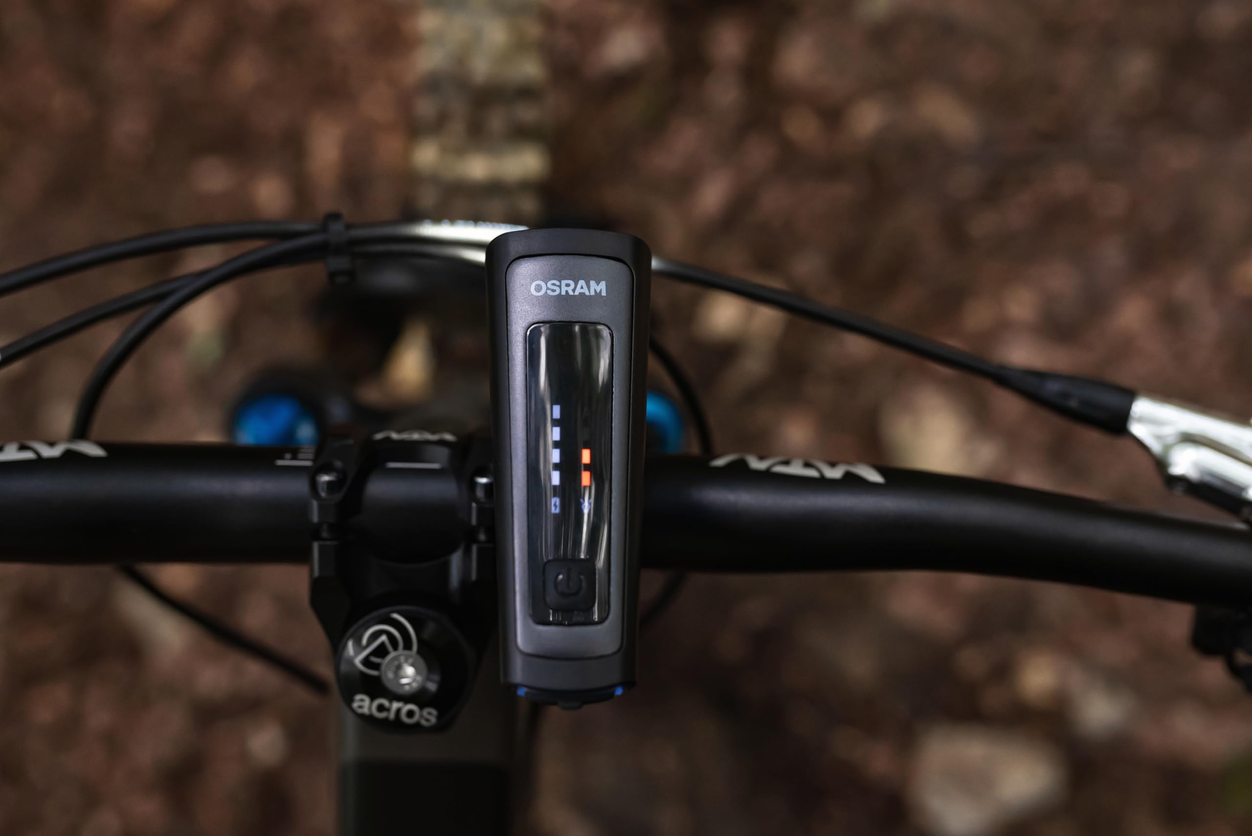 OSRAM LEDsBIKE Race 100 Set, wiederaufladbares Fahrradlichtset, StVZO-zugelassenes Front- und Rück-LED-Lichtset mit Bremslicht, Mehrere Beleuchtungsmodi, DREI Helligkeitsstufen, 100 Lux