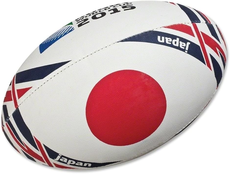 Gilbert Rugby World Cup Flag Ball - Japan, Size 5