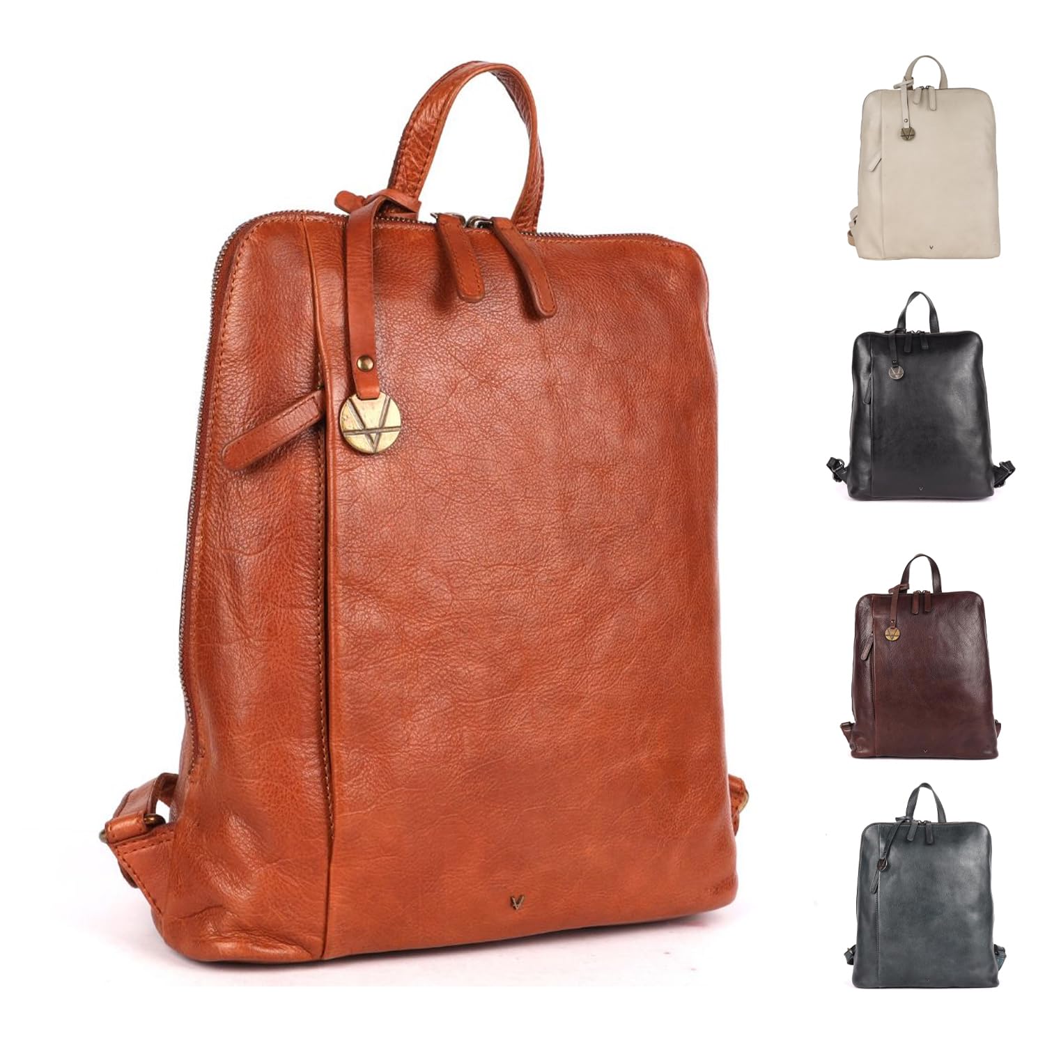 VILENCA HOLLAND Genuine Leather Backpack