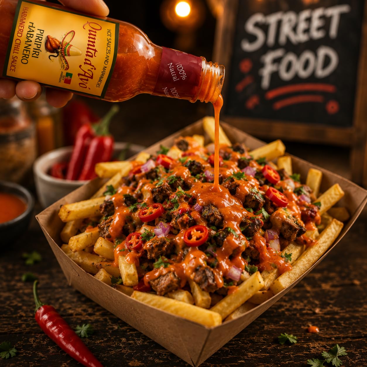Salsa Picante Habanero Piri Piri Hot Sauce 95ml Quinta d’Avó