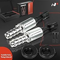 Vista 4 de A-Premium 2 piezas Solenoide de control de sincronización de válvula variable (VVT) y sincronización variable del árbol de levas (VCT) para motores