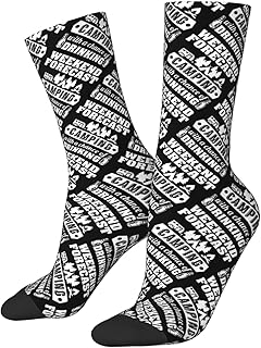 IUBBKI Sports Socks Weekend Forecast Camping With A Chance Of Drinking Socks Soft Work Work Socks Eco Friendly Yoga Basketball Men’S Socks 40Cm