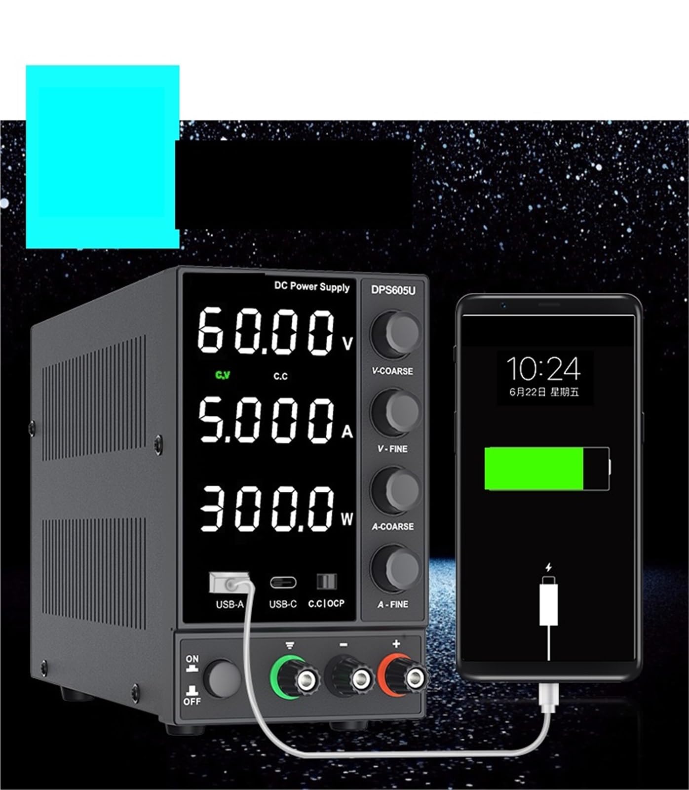 Fuente alimentacion regulable, Fuente de alimentación conmutada regulada CC ajustable, cargador batería for reparación portátiles y teléfonos móviles(NPS3010W)
