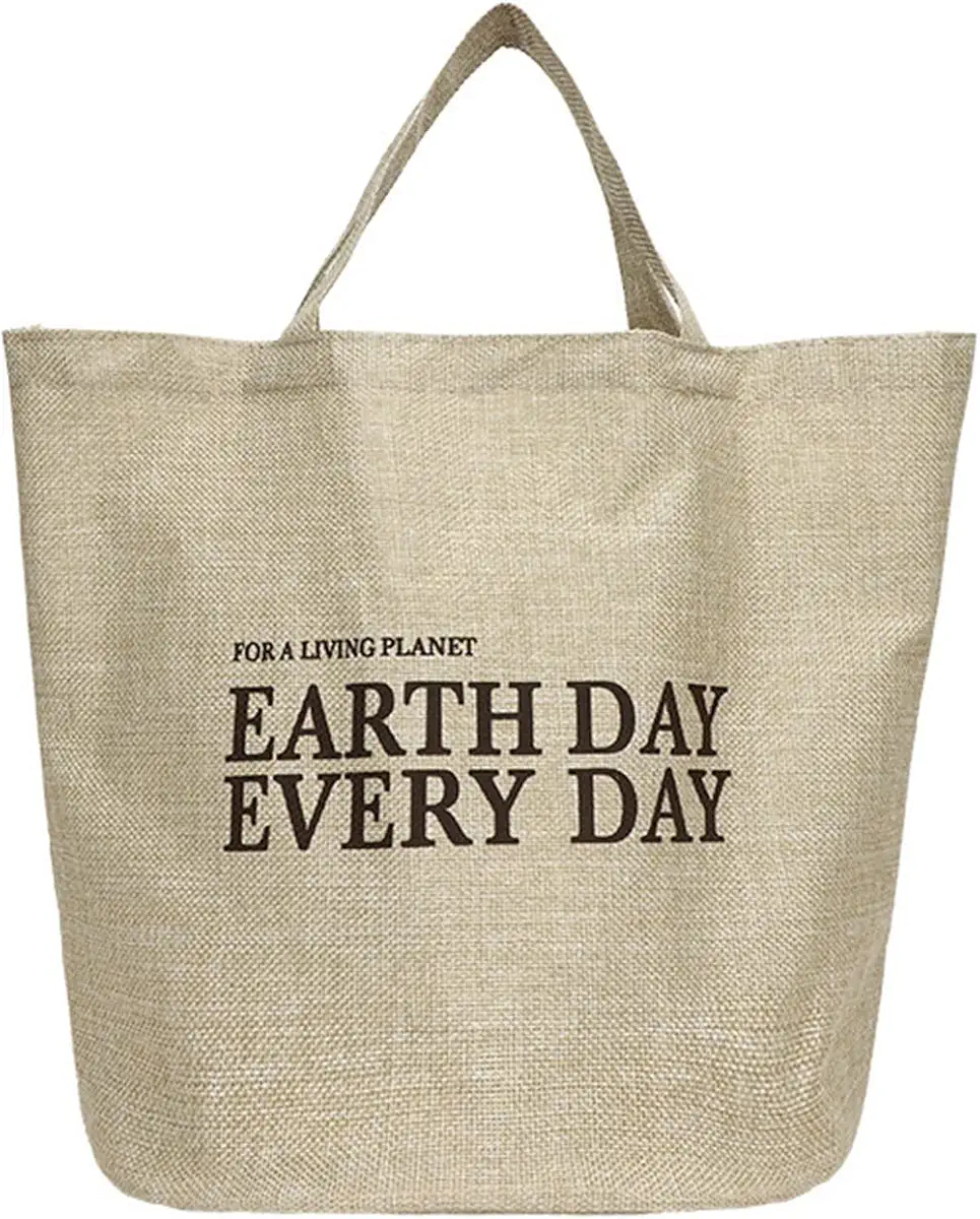 TARVIT Cosmetic Bags Linen Shopping Tote Bags Eco Friendly Reusable Large Capacity Printed Handbags Female Cosmetic Bag
