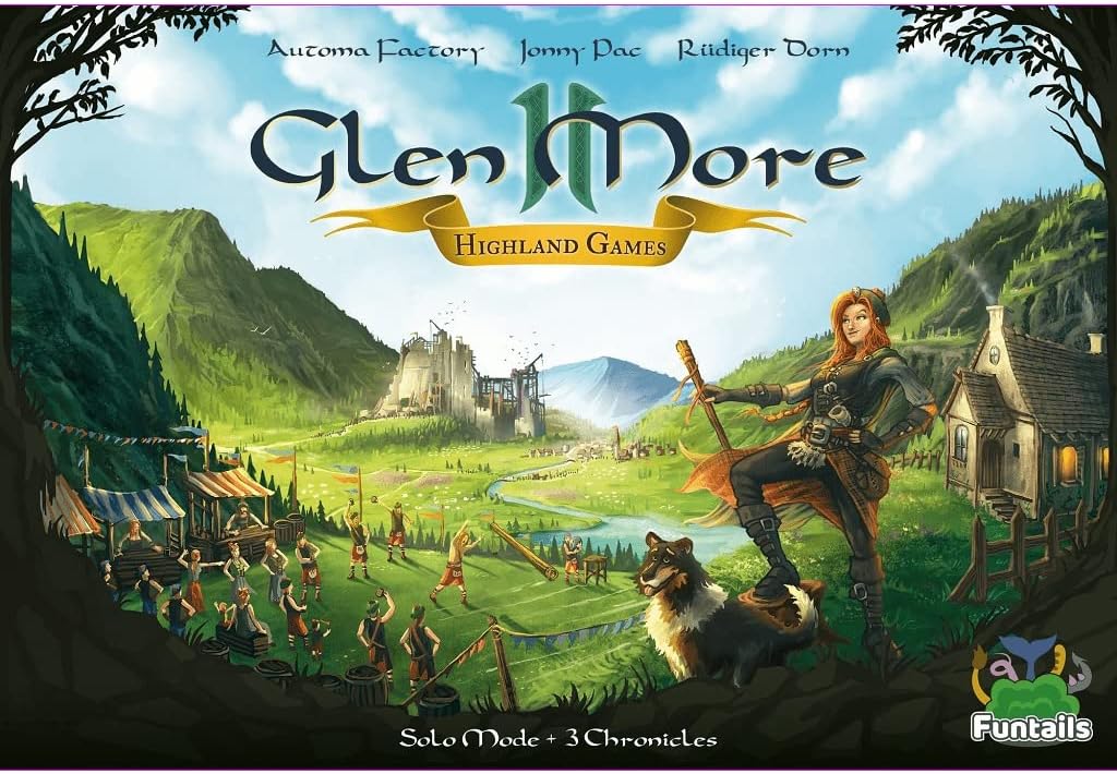 Exclusive Discount 🔥 Funtails Glen More II: Highland Games (DE/EN) Board Game Expansion
