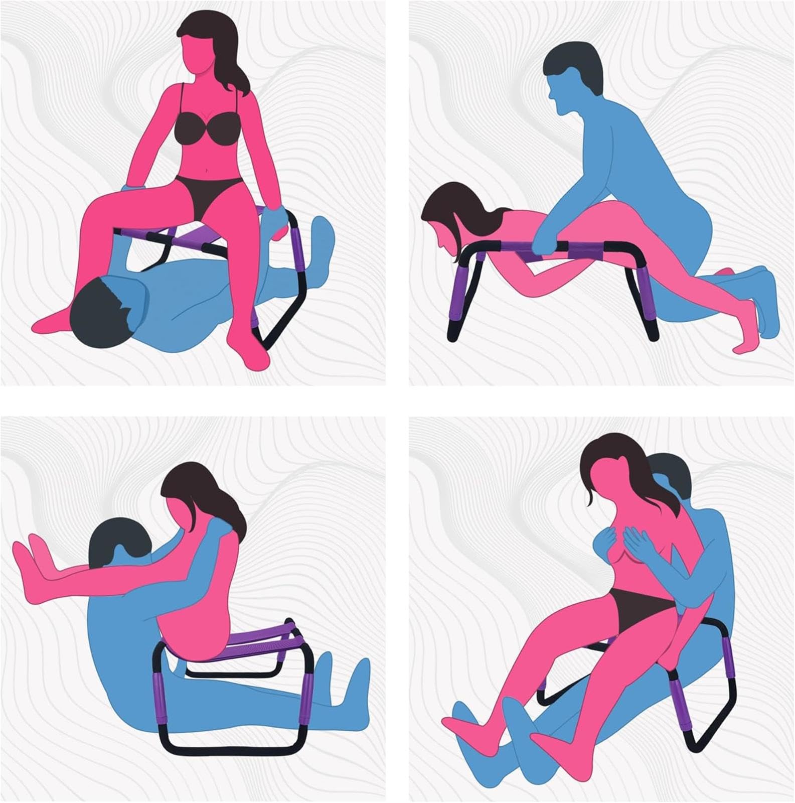 La Chaise Est Polyvalente, Détachable et Durable.,Style19
