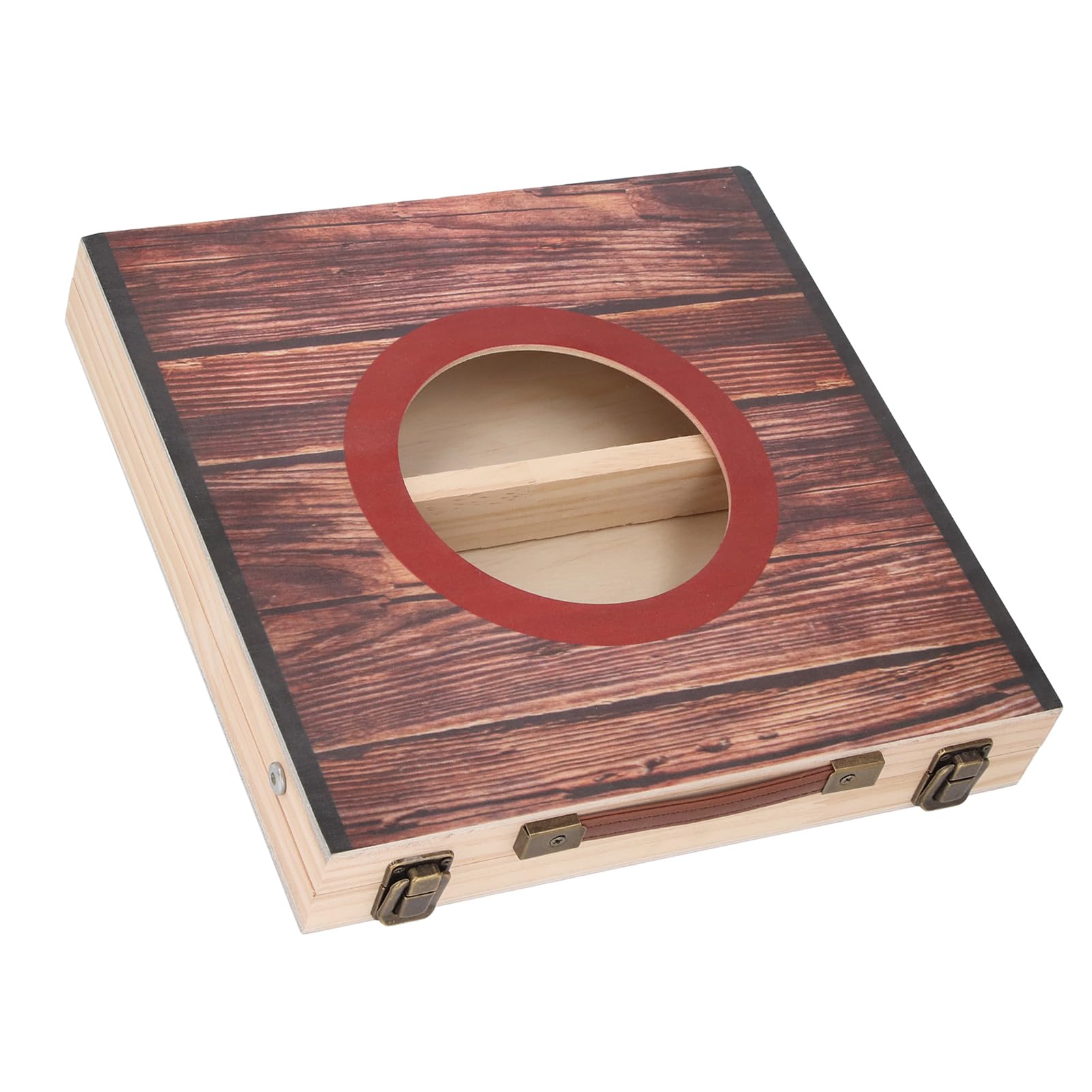 Yosoo Health Gear Zestaw do Gry w Cornhole, Przenośny Składany Zestaw do Gry w Rzucanie Workami Fasoli z Drewnianymi Deskami, Powłoka Wodoodporna, Powierzchnia Dociskana na Gorąco, Solidne Nogi