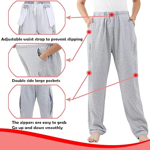 Miniatura 3 de Pantalones de bolsa de orina,Ropa interior Bolsa de orina Pantalones para ancianos,Bolsa de drenaje de orina Pantalones de cirugías abdominales