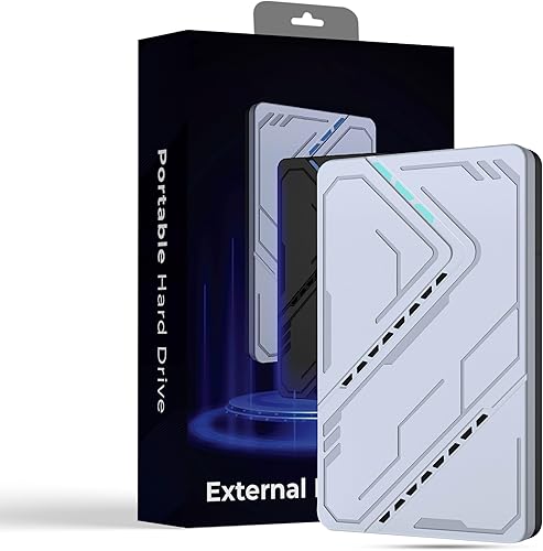 Disco duro externo de 250 GB, unidad portátil USB 3.0, disco duro externo, disco duro externo de 2.5 pulgadas, almacenamiento de transferencia de