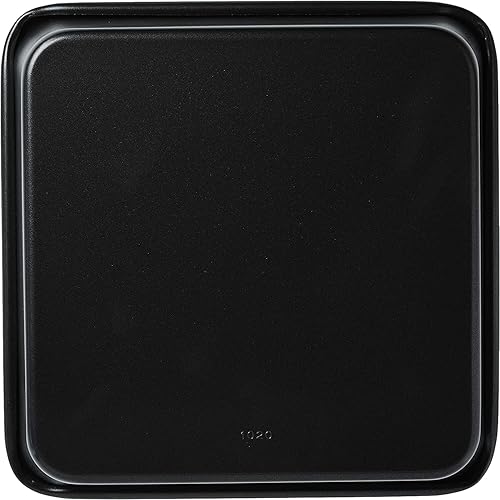 Miniatura 4 de Cuisinart Chef's Classic - Bandeja cuadrada antiadherente para tartas de 9 pulgadas, color plateado y molde redondo de 9 pulgadas, color plateado