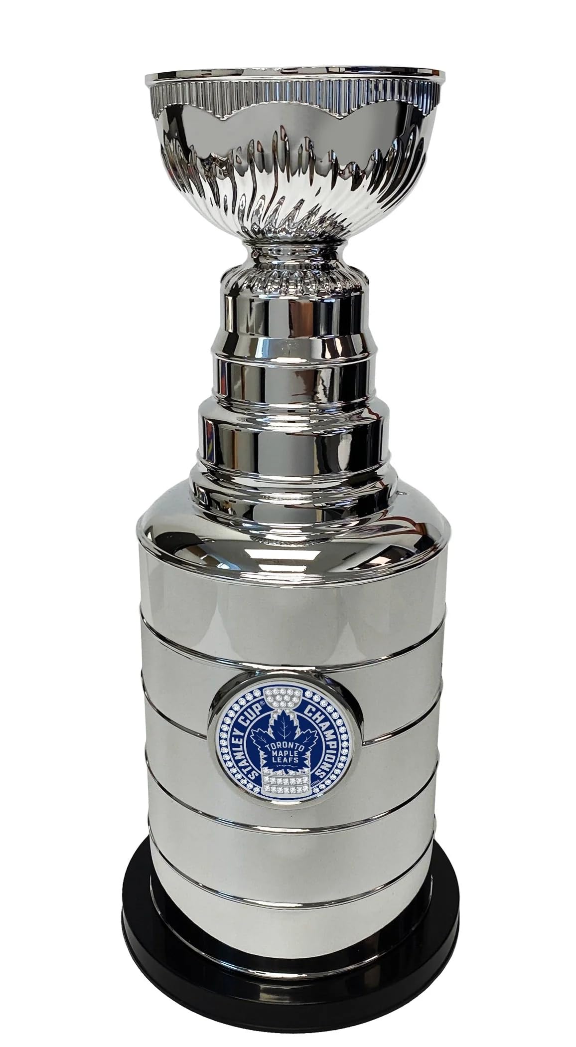 Sports Decor Toronto Maple Leafs Stanley Cup Coin Bank with Trimflexx