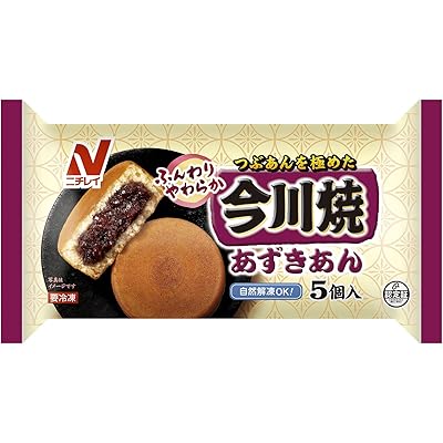 [冷凍] ニチレイ 今川焼 (あずきあん) 5個入400g×6袋