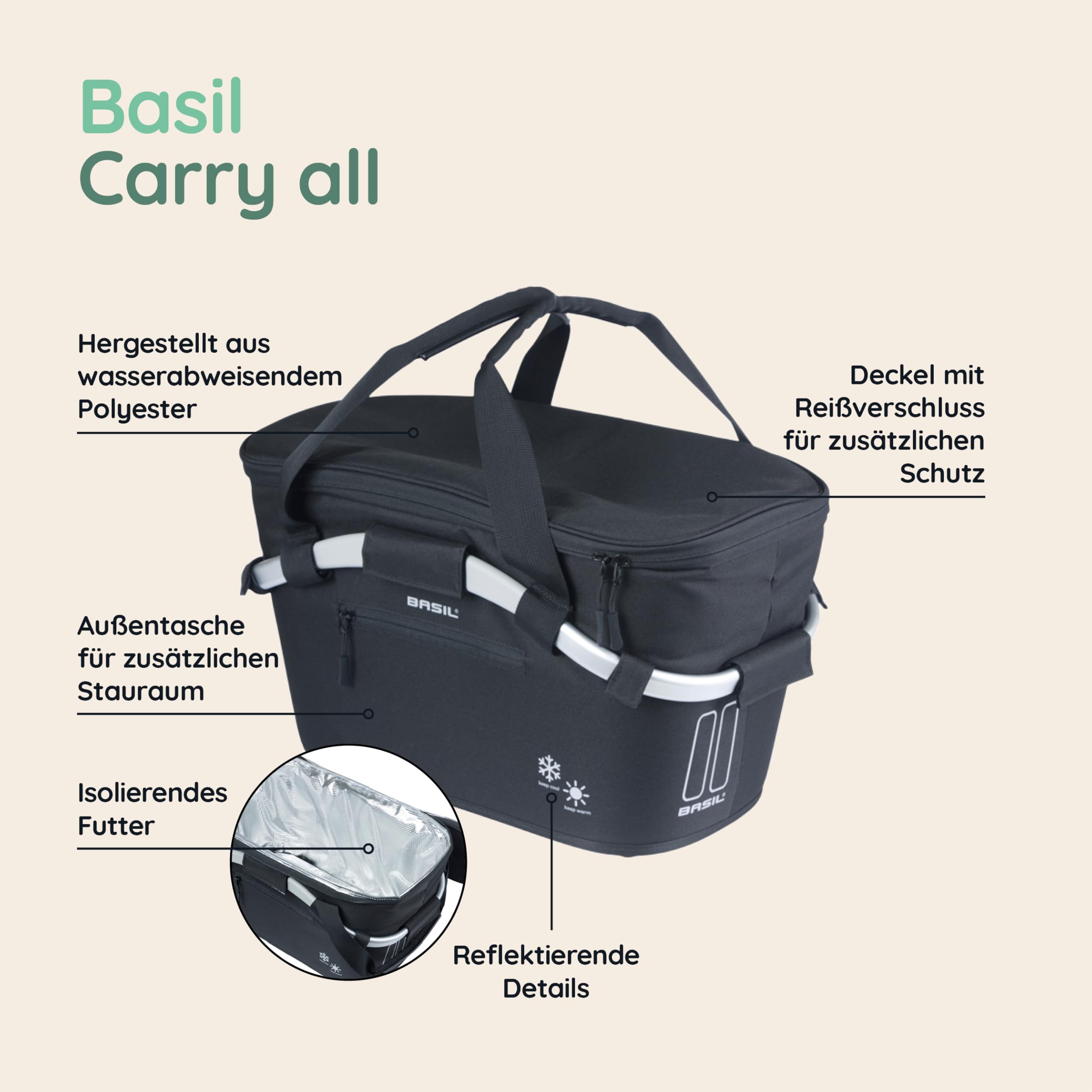 Basil Classic Carry All