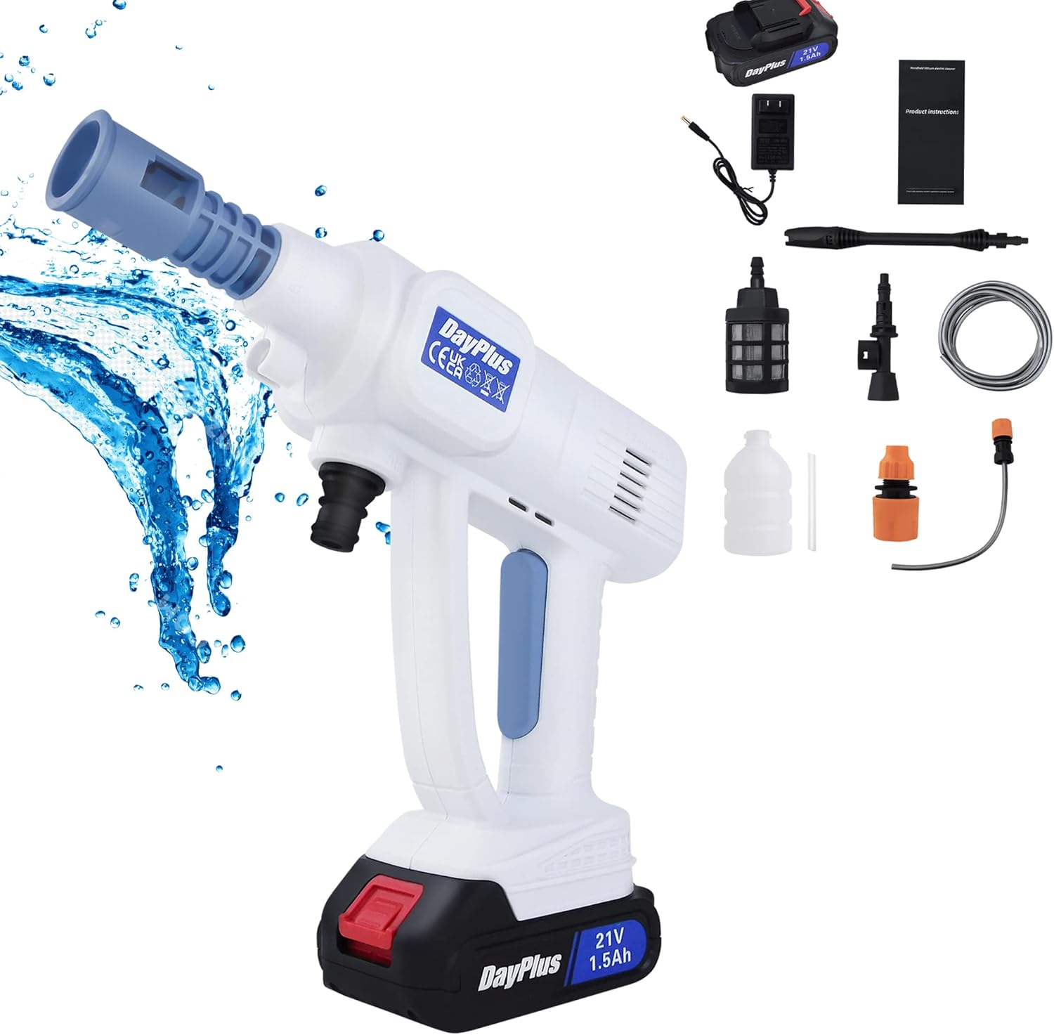 Cordless Pressure Washer, Portable Pressure Washer, Max