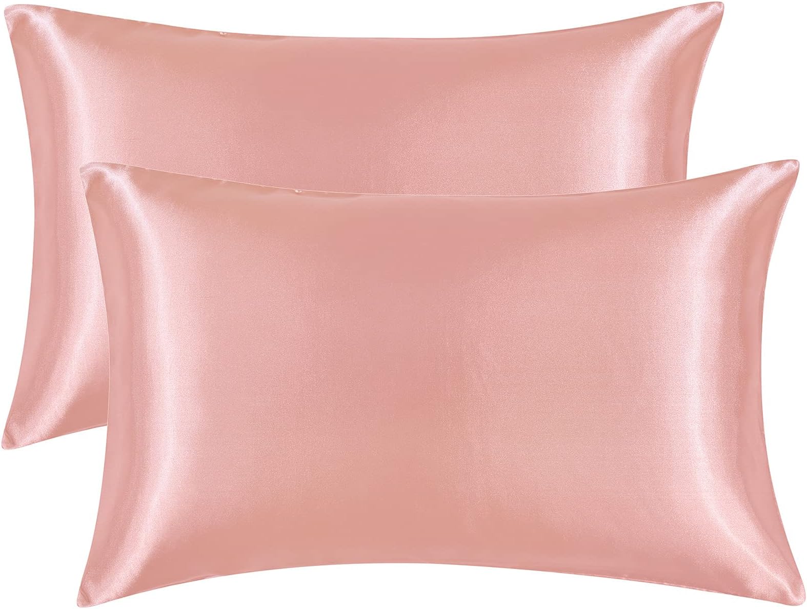 Kitsch 100 Satin Pillowcase with Zipper, Softer Than Silk Pillowcase for Hair & Skin, Cooling