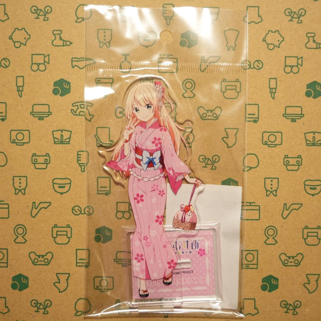 Amazon.co.jp: 奏・バーデン・由布院 浴衣 アクリルスタンド 温泉