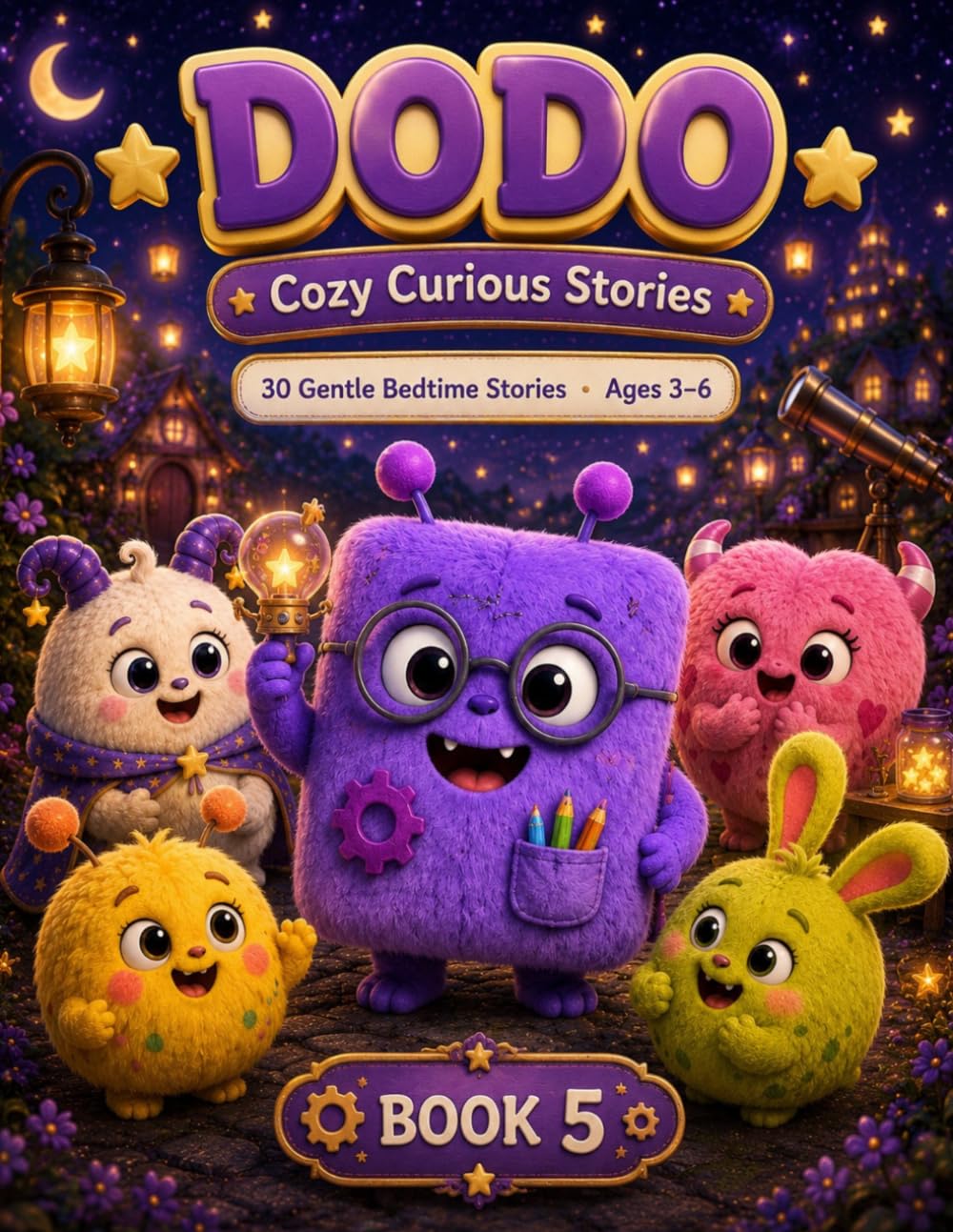 Dodo: Cozy Curious Stories: 30 Gentle Bedtime Stories for Curious Kids Ages 3-6 | A Soothing Read-Aloud Collection About Big Questions, Trying Again, ... Children (Cozy Monsters Bedtime Stories)