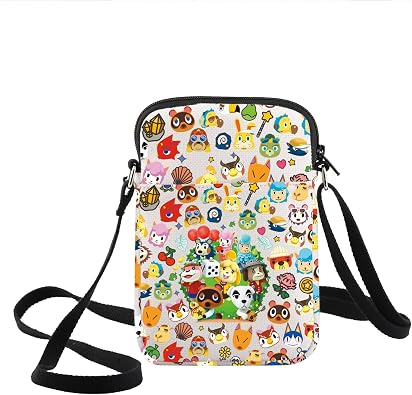 KEYCHIN Animal Villager Crossbody Bag Animal Video Game هدايا New Horizons Shoulder Bag New Leaf Bell Bag Merchandise