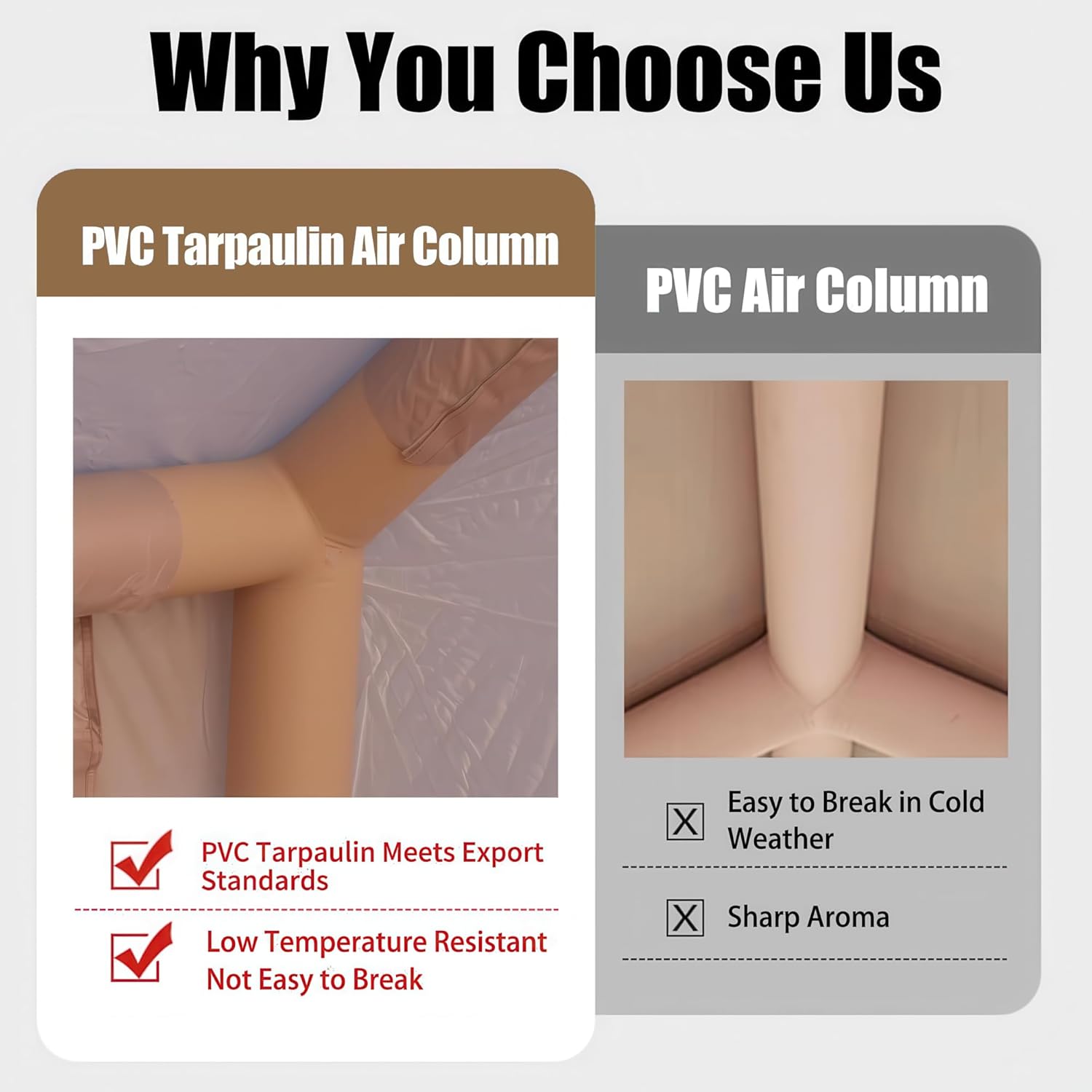 Inflatable Tent for Camping, 4–6 Person Blow Up Tent for Camping with Hand Pump, Mesh Windows, Waterproof Cloth, Easy Setup, 4-Season Use