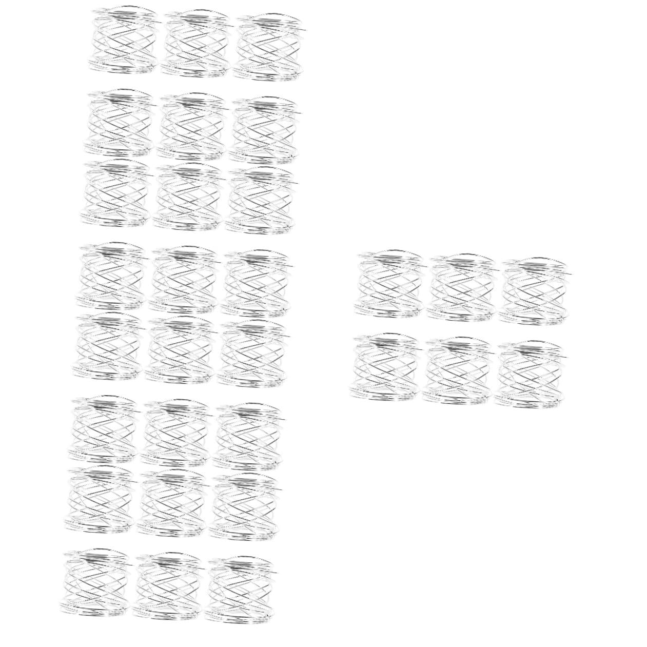 Ciieeo 5 Set Portatovaglioli Metallo Per Decorazioni Da Tavolo Matrimonio E Feste Eleganti Per Speciali E Formali 6 Pezzi*5