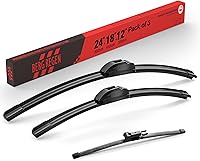 Vista 114 de BERG REGEN 22"+19" Limpiaparabrisas con juego de repuesto trasero de 10 pulgadas para Mazda CX-3 2016 2017 2018 2019 – Calidad genuina del OEM
