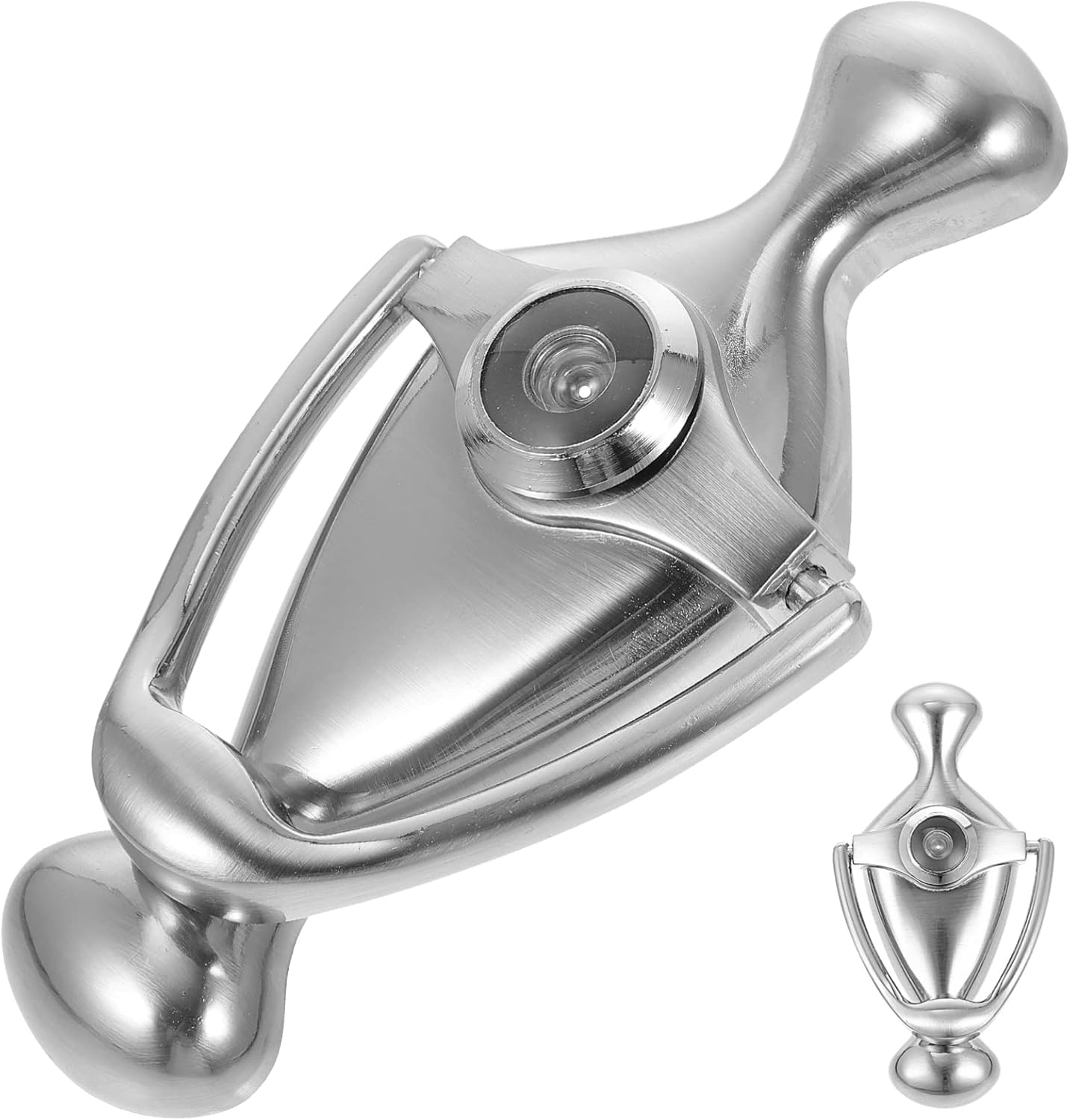 HONMEET Door Knockers Knocker with Peephole for Front Door Lion Door