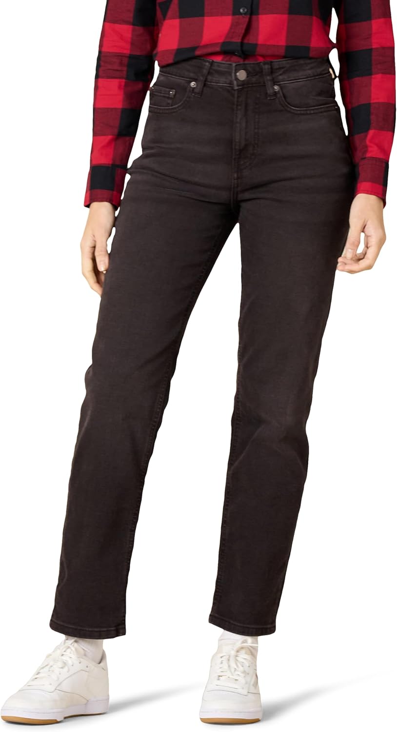 Amazon Essentials Women’s High-Rise Straight Jeans – Discontinued Colors